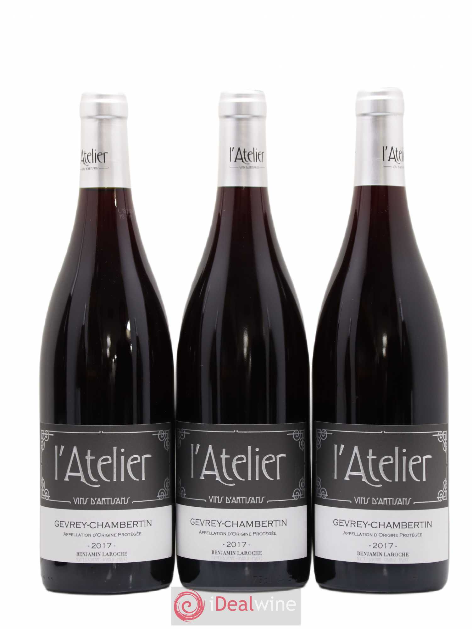 Gevrey-Chambertin L'Atelier La Manufacture 2017 - Posten von 6 Flaschen - 1