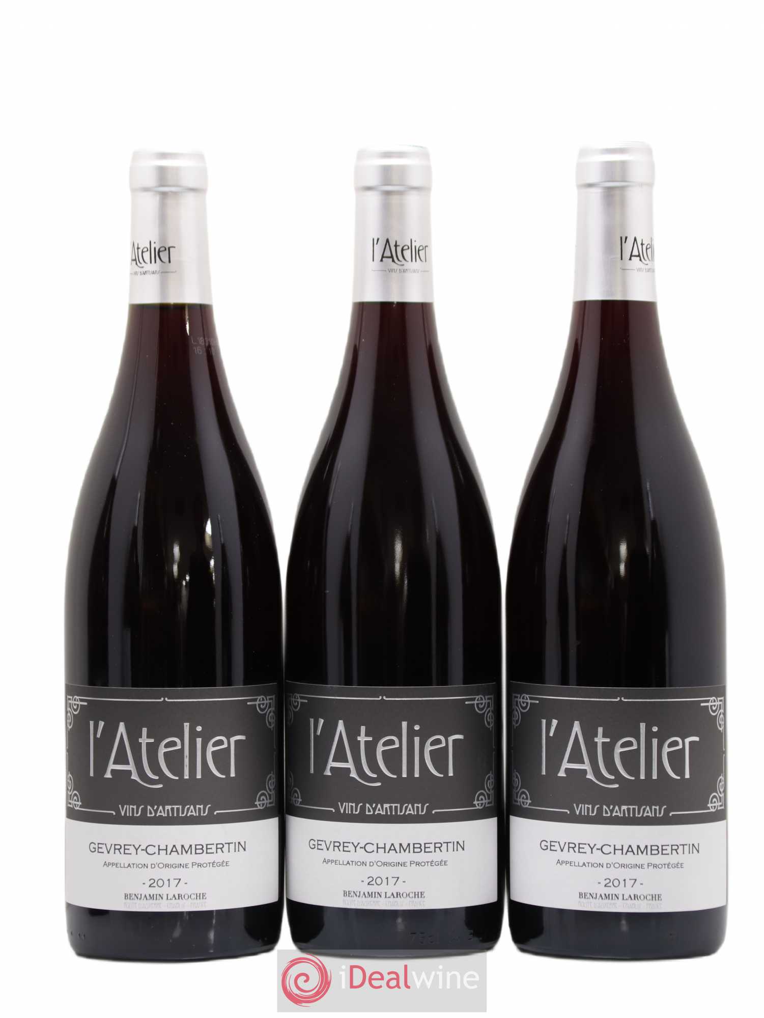 Gevrey-Chambertin L'Atelier La Manufacture 2017 - Posten von 6 Flaschen - 2