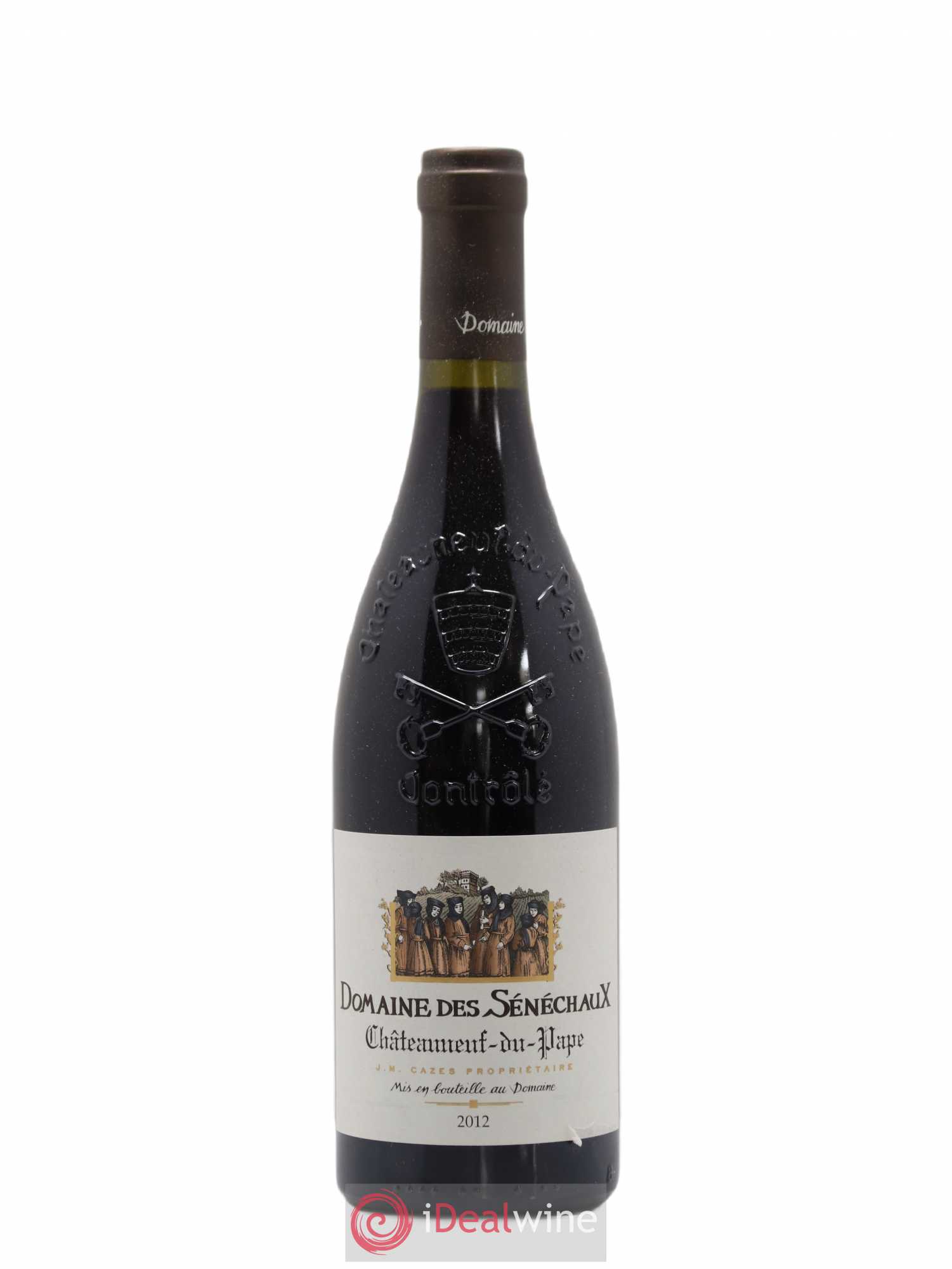 Châteauneuf-du-Pape Sénéchaux (Domaine des) Famille J-M. Cazès 2012 - Lot de 1 bouteille - 0