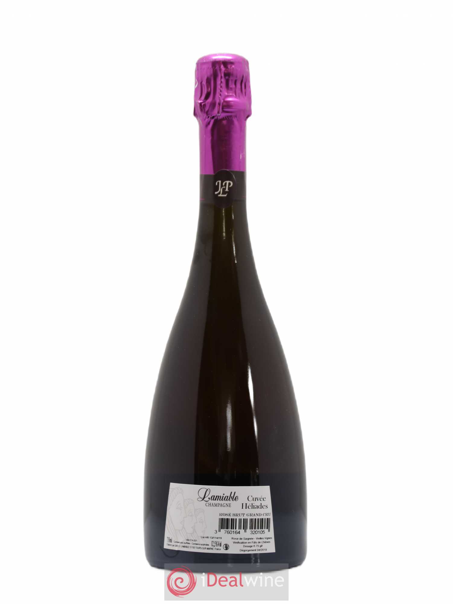 Champagne - Héliades Grand Cru Vieilles vignes Rosé de Saignée O. Lamiable - Posten von 1 Flasche - 1