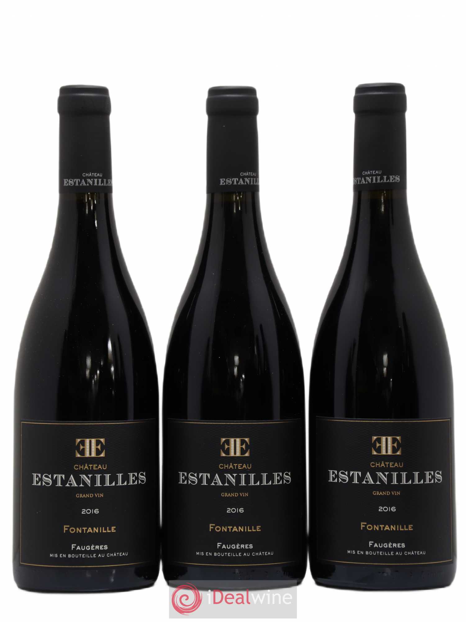 Faugères Fontanille Château des Estanilles 2016 - Posten von 6 Flaschen - 1