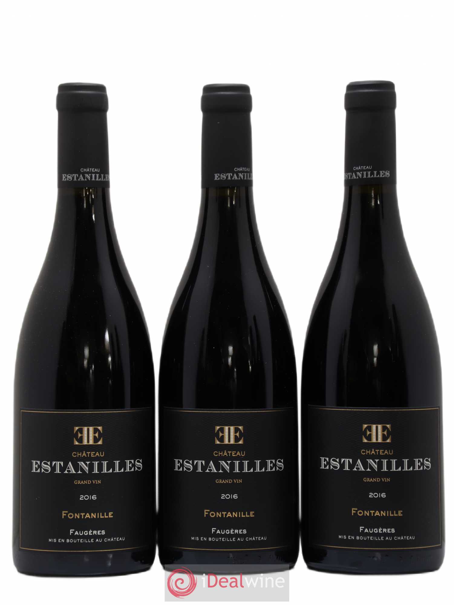 Faugères Fontanille Château des Estanilles 2016 - Posten von 6 Flaschen - 2
