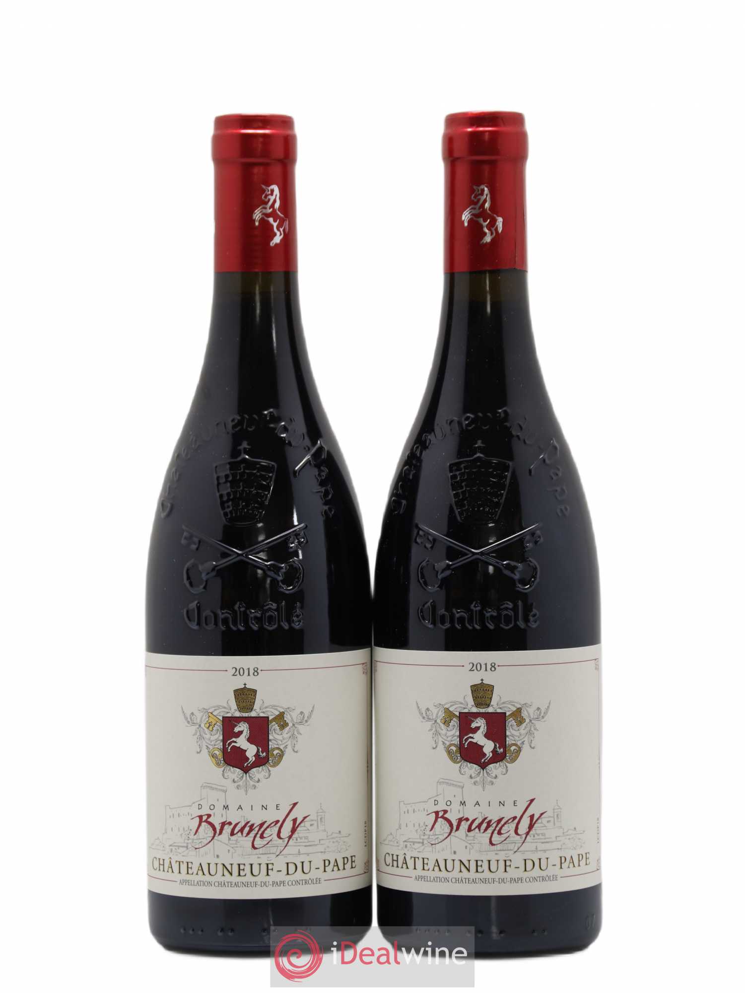 Châteauneuf-du-Pape Domaine Brunely 2018 - Posten von 2 Flaschen - 0