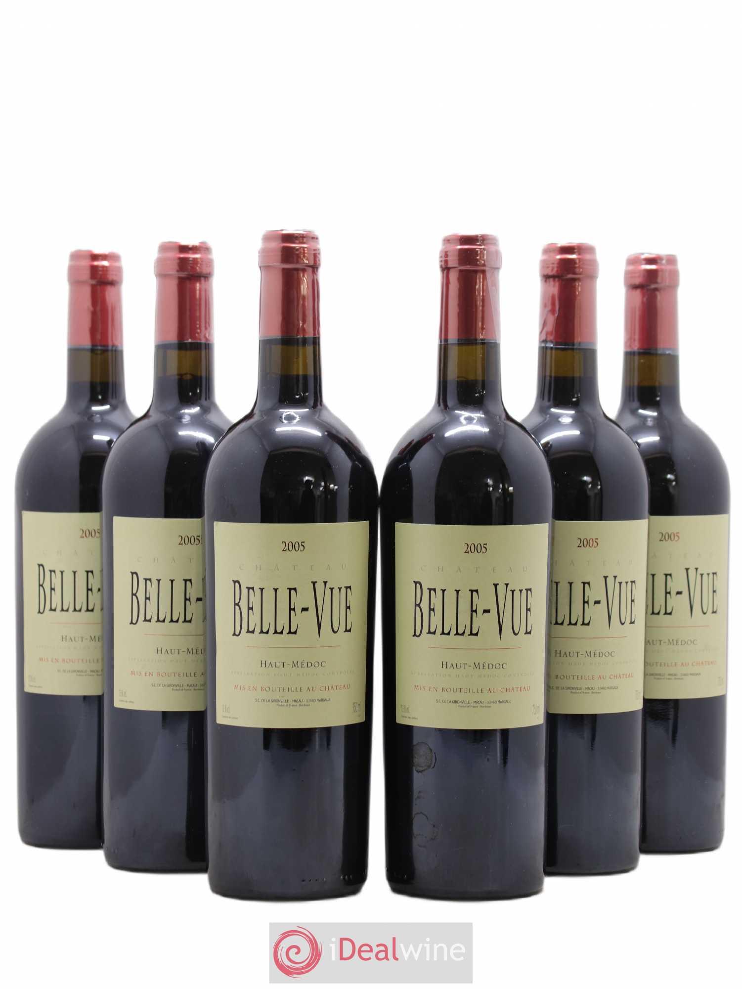 Château Belle-Vue 2005 - Lot de 6 bouteilles - 0