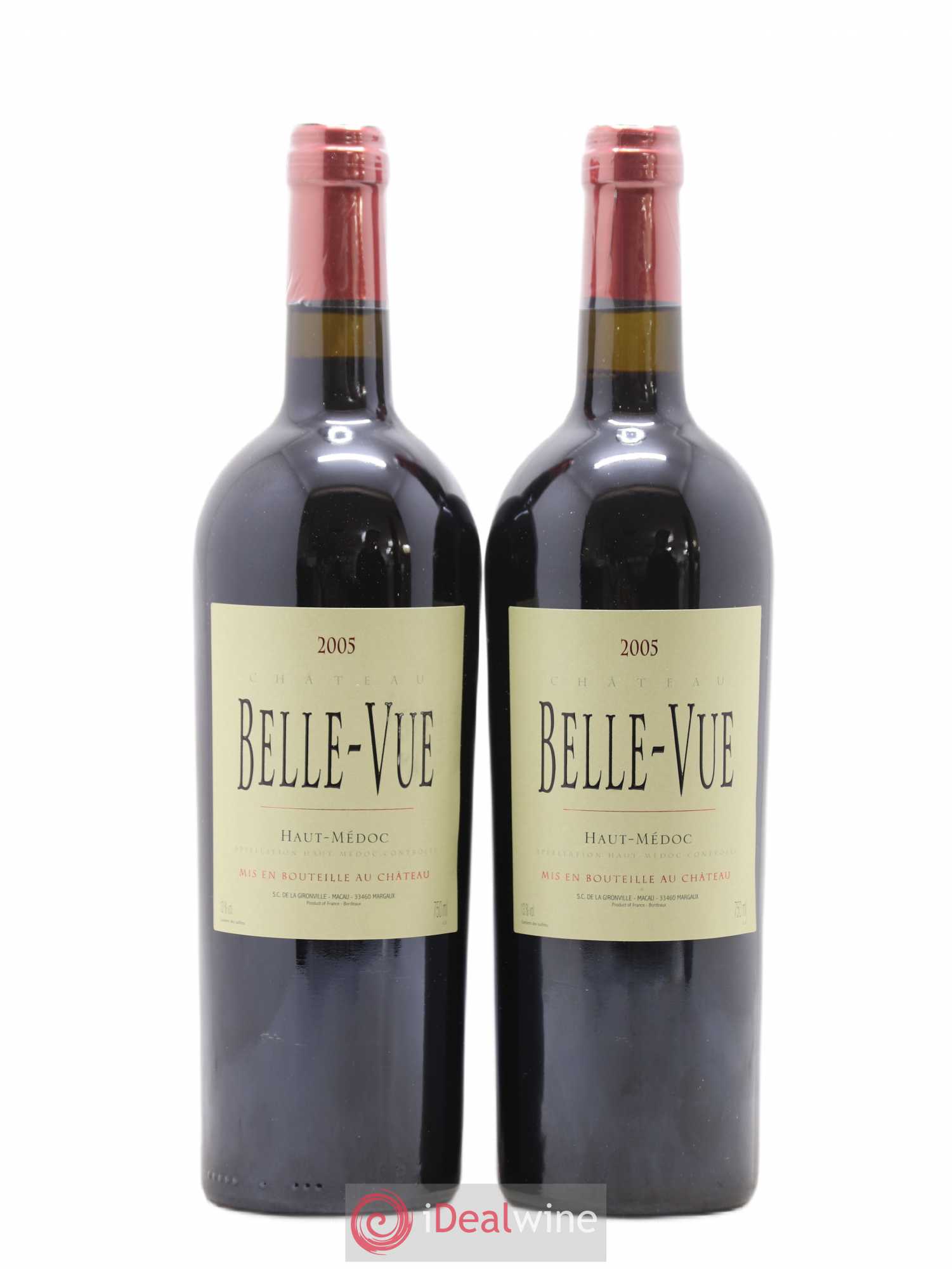 Château Belle-Vue 2005 - Lot de 2 bouteilles - 0
