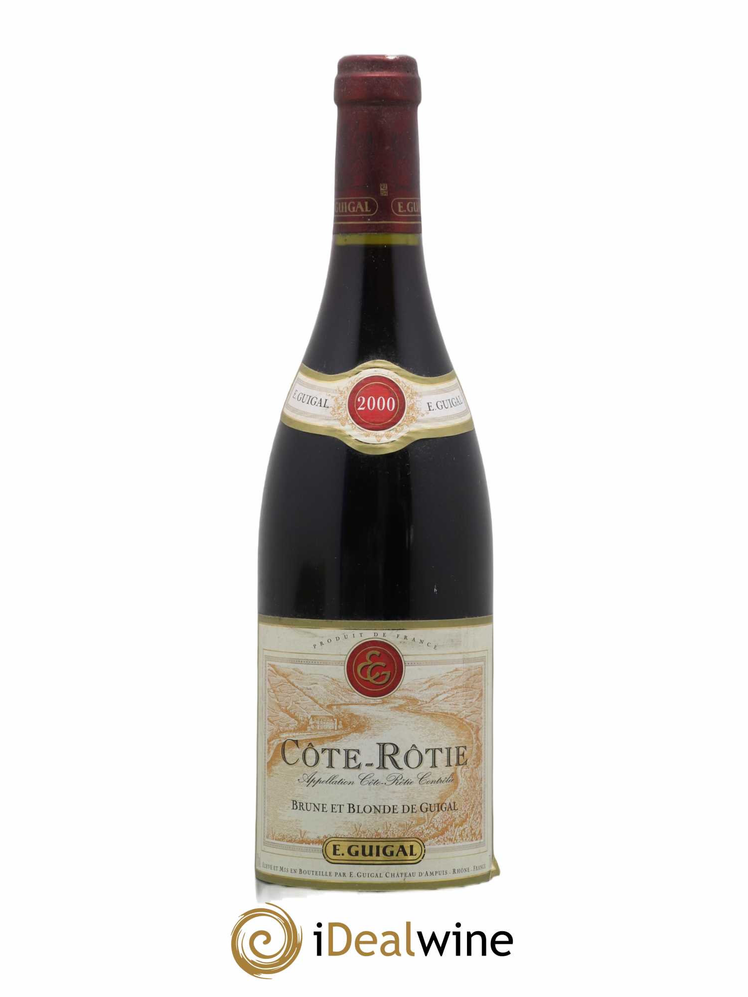 Côte-Rôtie Côtes Brune et Blonde Guigal 2000 - Lot de 1 bouteille - 0
