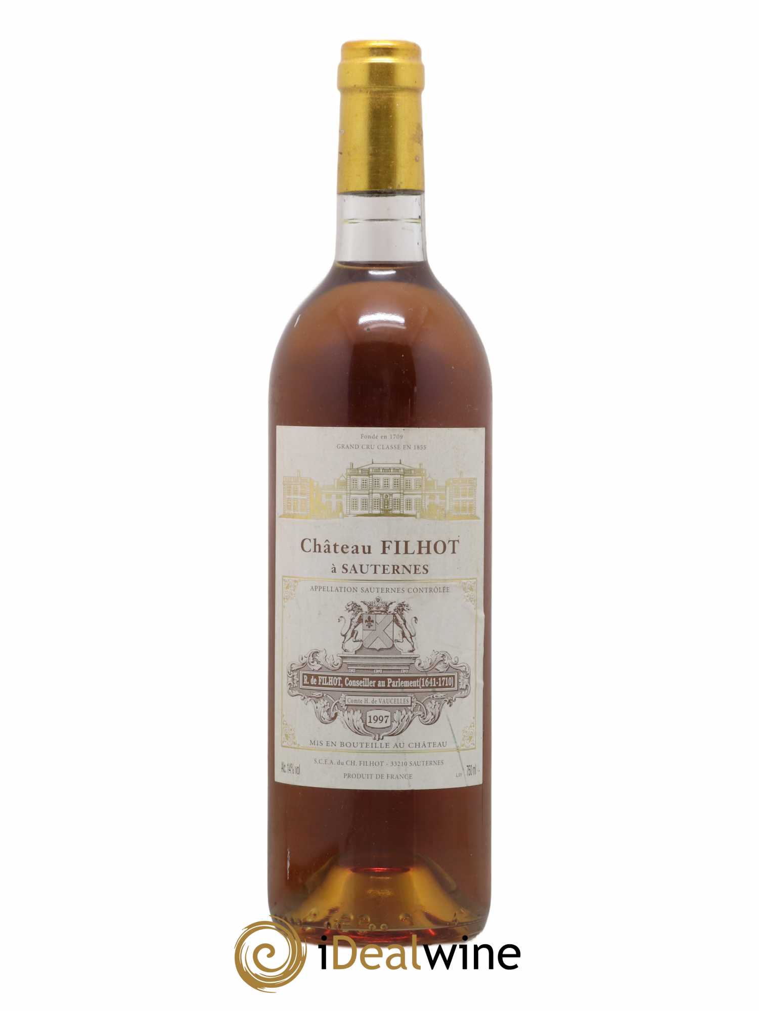 Château Filhot 2ème Grand Cru Classé 1997 - Lotto di 1 bottiglia - 0