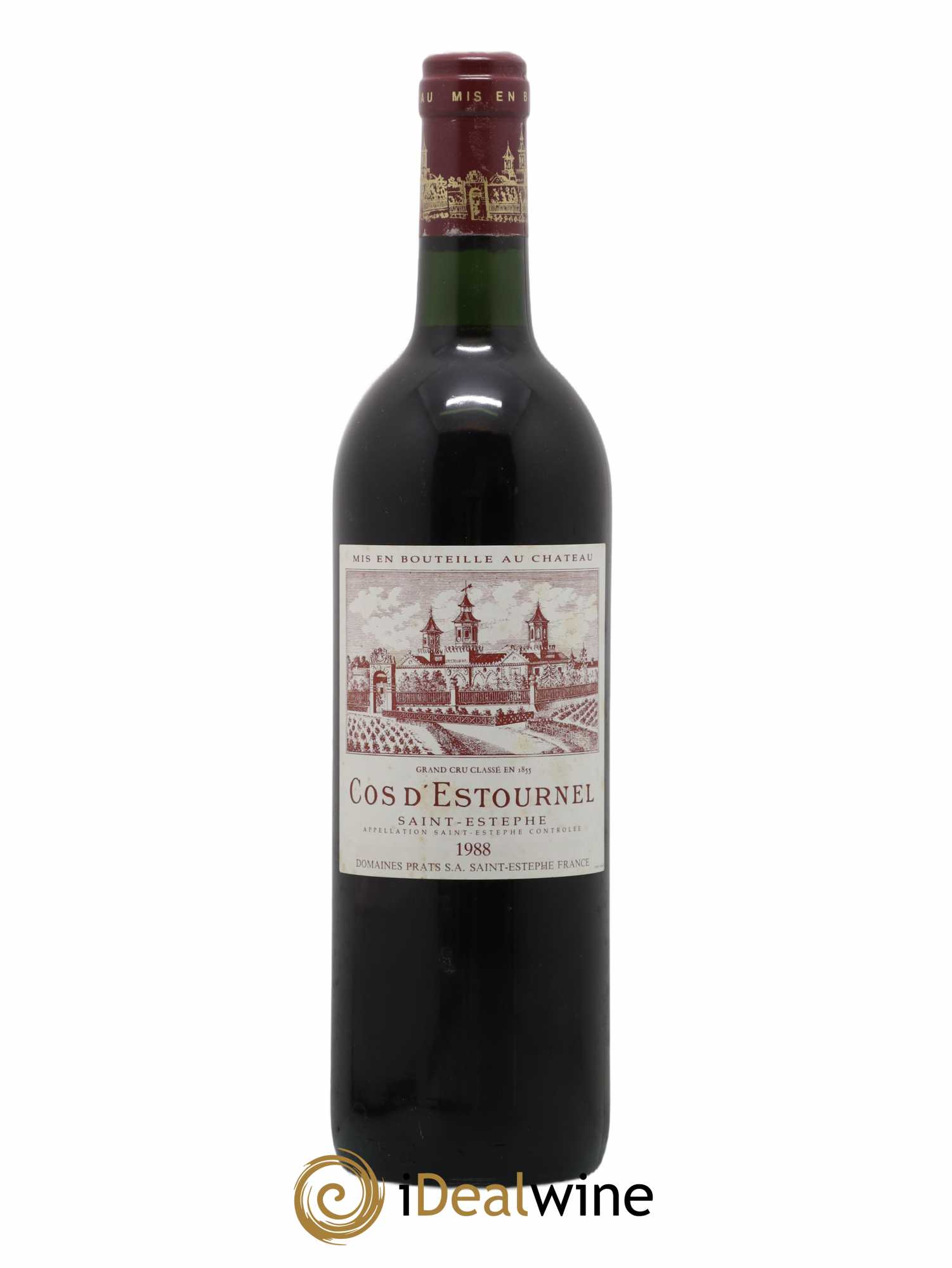 Cos d'Estournel 2ème Grand Cru Classé 1988 - Lot de 1 bouteille - 0