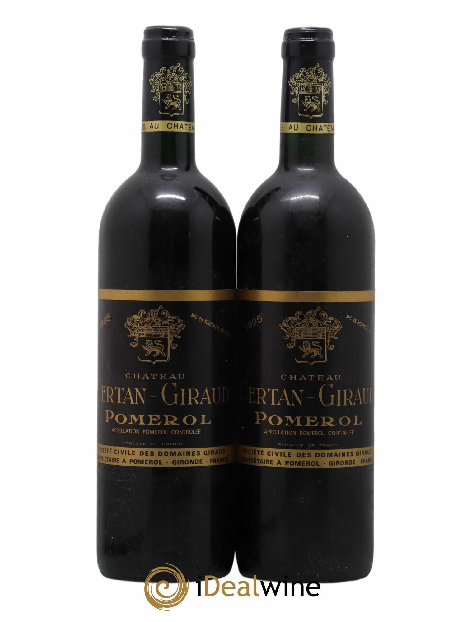 Château Certan Giraud 1995 - Lot de 2 bouteilles - 0