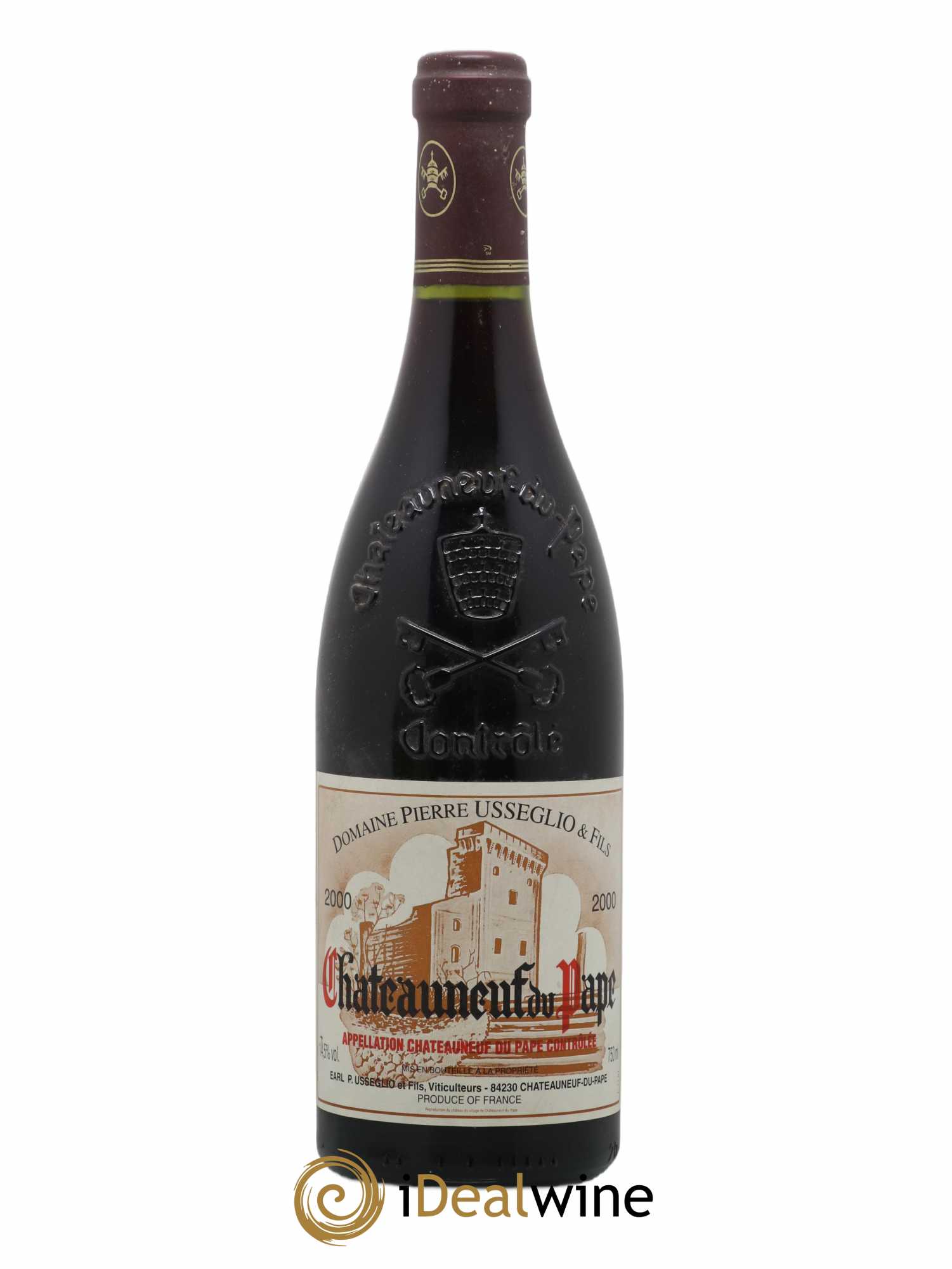 Châteauneuf-du-Pape Tradition Pierre Usseglio & Fils 2000 - Lot de 1 bouteille - 0
