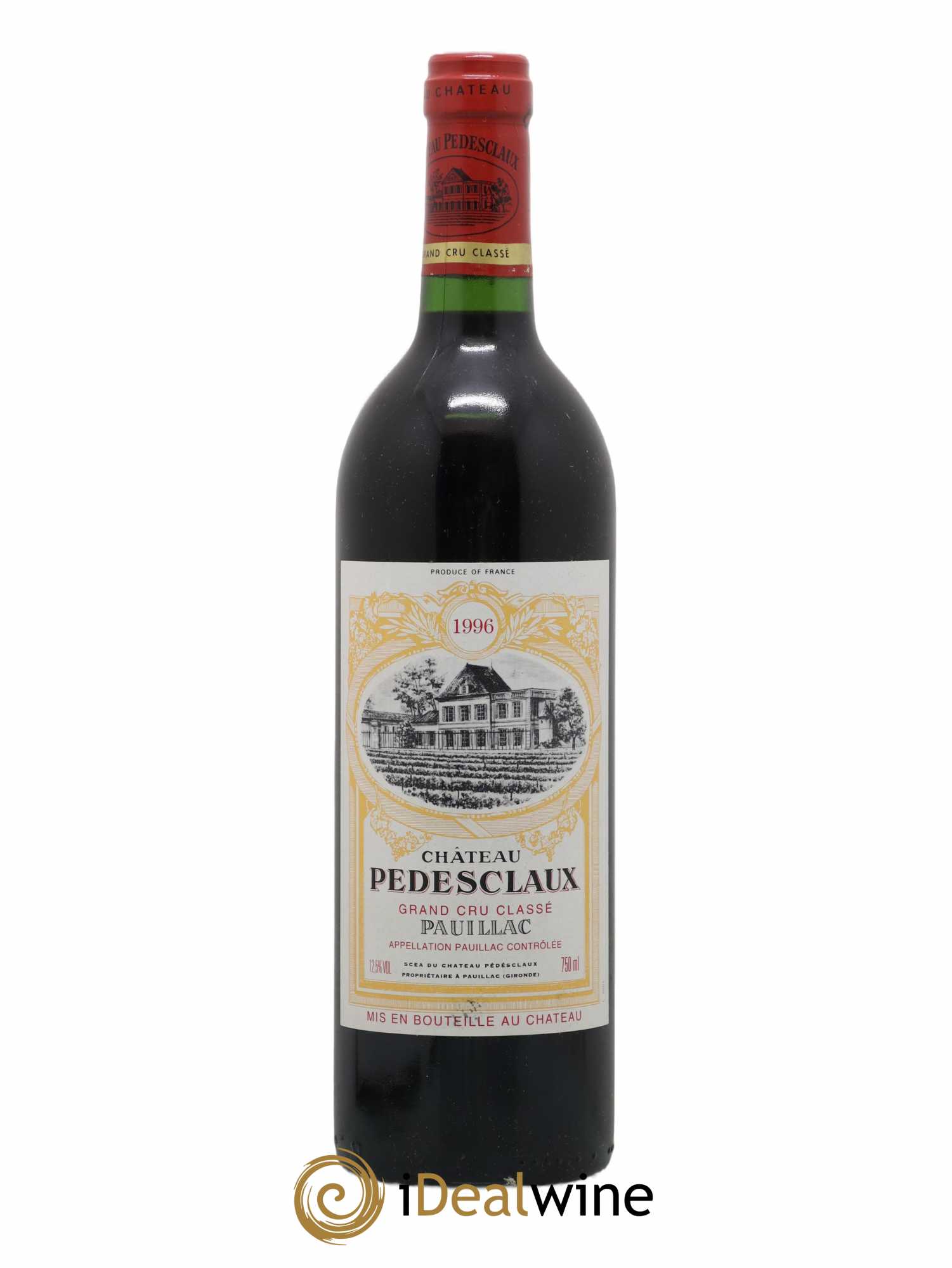 Château Pedesclaux 5ème Grand Cru Classé 1996 - Lot de 1 bouteille - 0