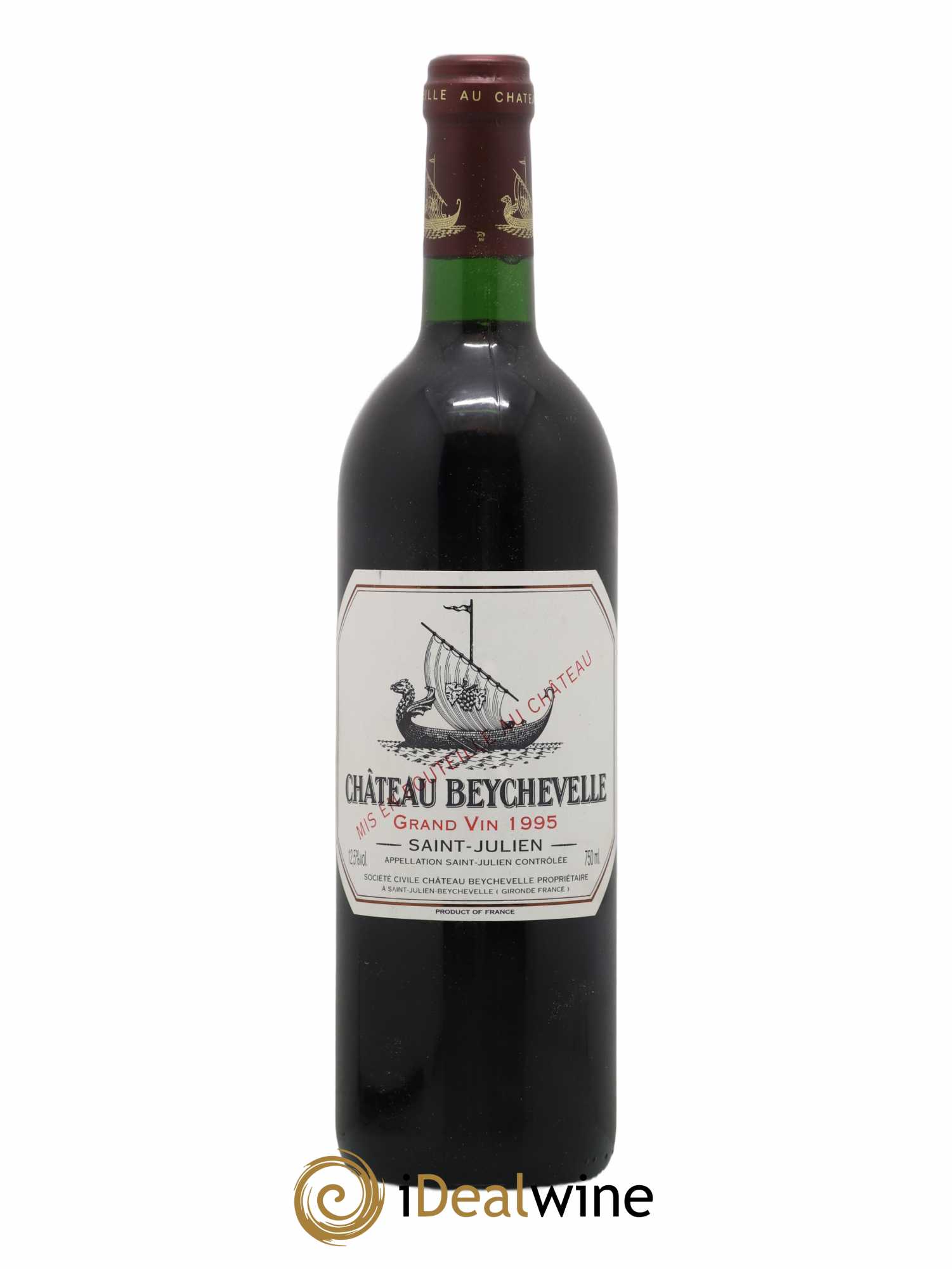Château Beychevelle 4ème Grand Cru Classé 1995 - Lot de 1 bouteille - 0