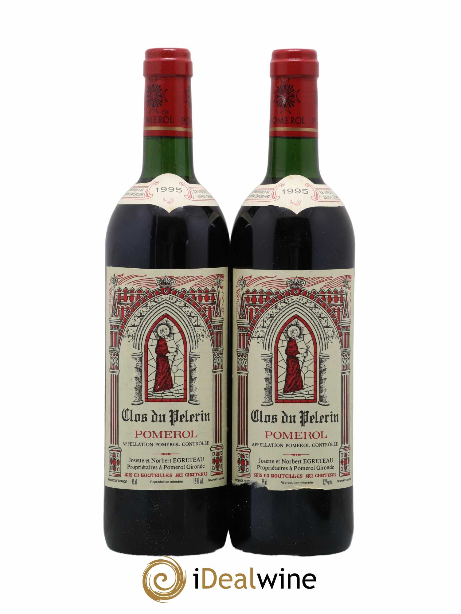 Clos du Pèlerin 1995 - Lot de 2 bouteilles - 0
