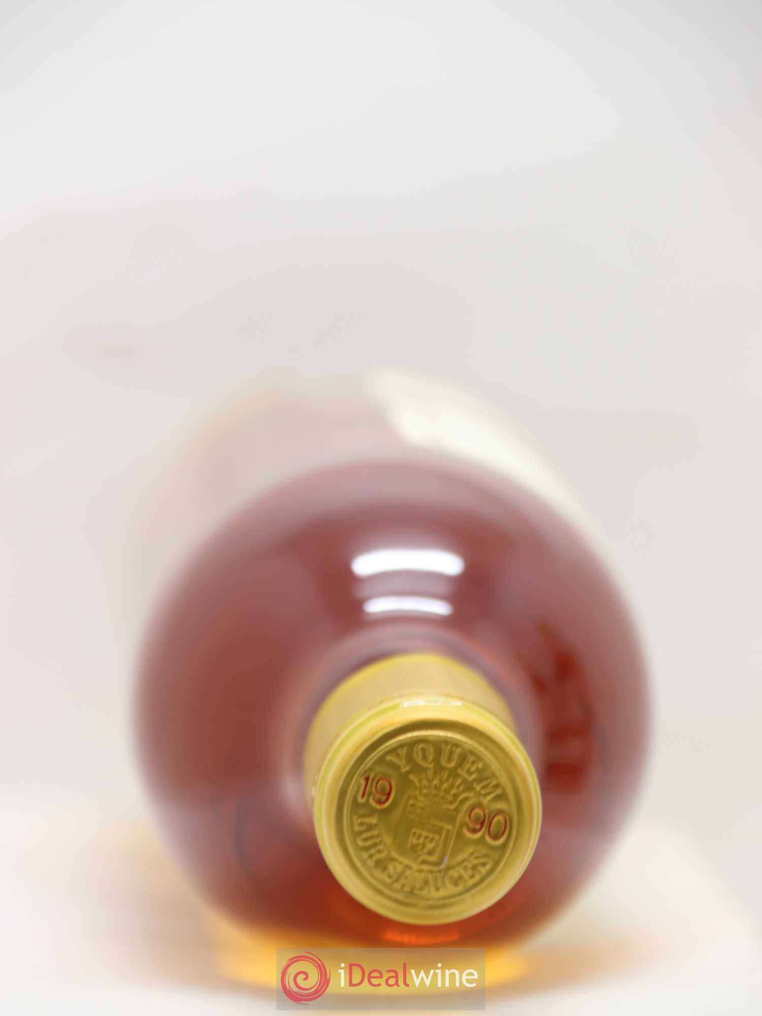 Château d' Yquem 1er Cru Classé Supérieur 1990 - Lotto di 2 bottiglie - 1