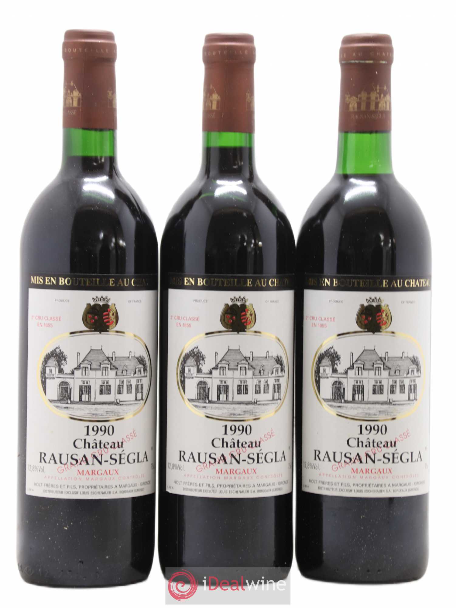 Château Rauzan Ségla Grand Cru Classé 1990 - Lot de 12 bouteilles - 3