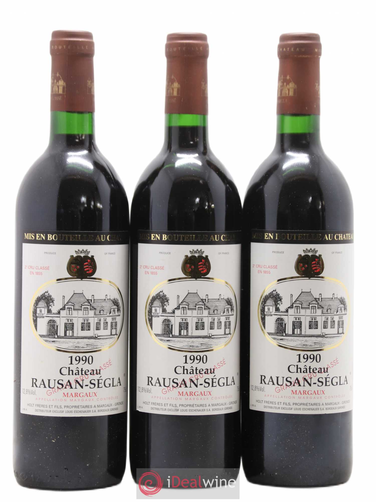 Château Rauzan Ségla Grand Cru Classé 1990 - Lot de 12 bouteilles - 4