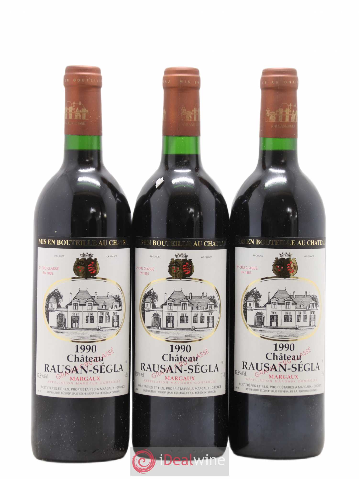 Château Rauzan Ségla Grand Cru Classé 1990 - Posten von 12 Flaschen - 1