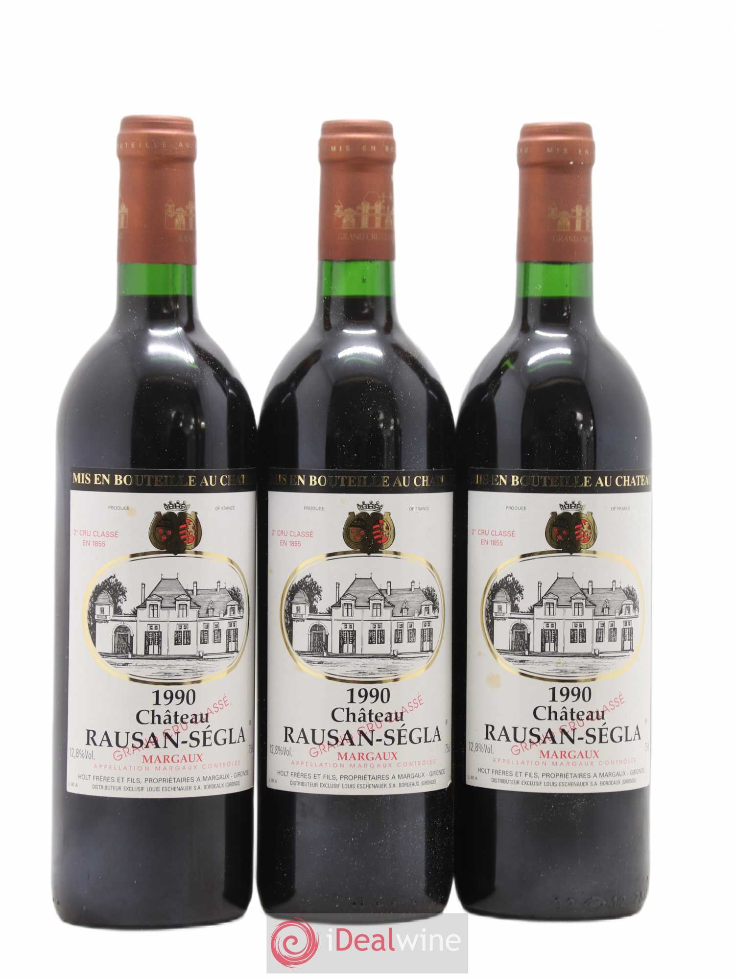 Château Rauzan Ségla Grand Cru Classé 1990 - Posten von 12 Flaschen - 2