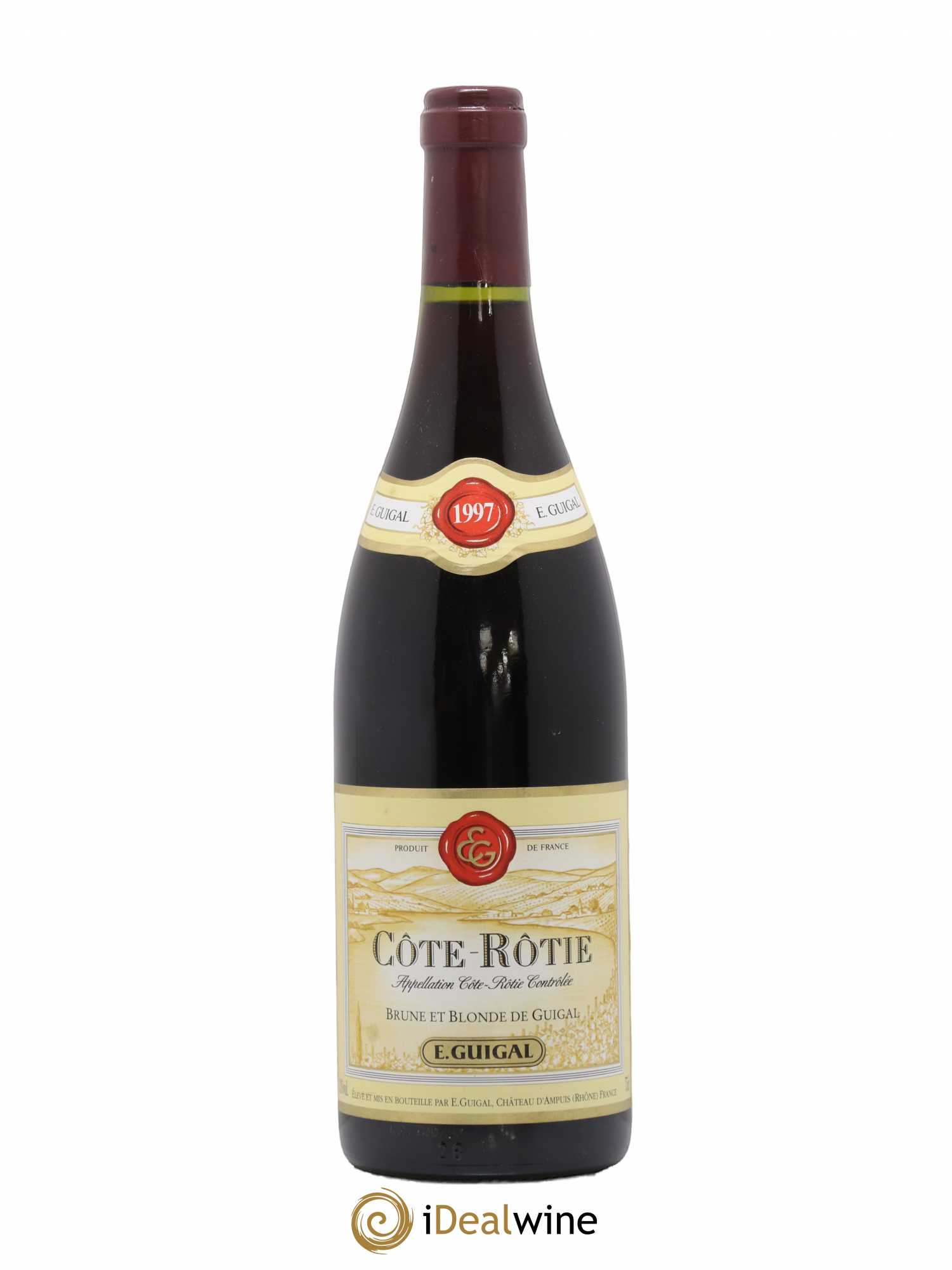 Côte-Rôtie Côtes Brune et Blonde Guigal 1997 - Lot de 1 bouteille - 0