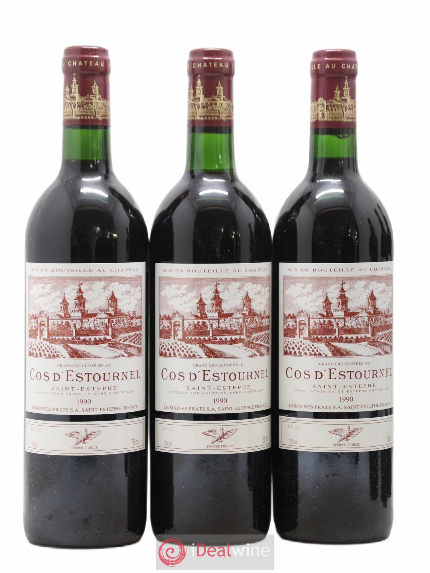 Cos d'Estournel 2ème Grand Cru Classé 1990 - Lot de 12 bouteilles - 2