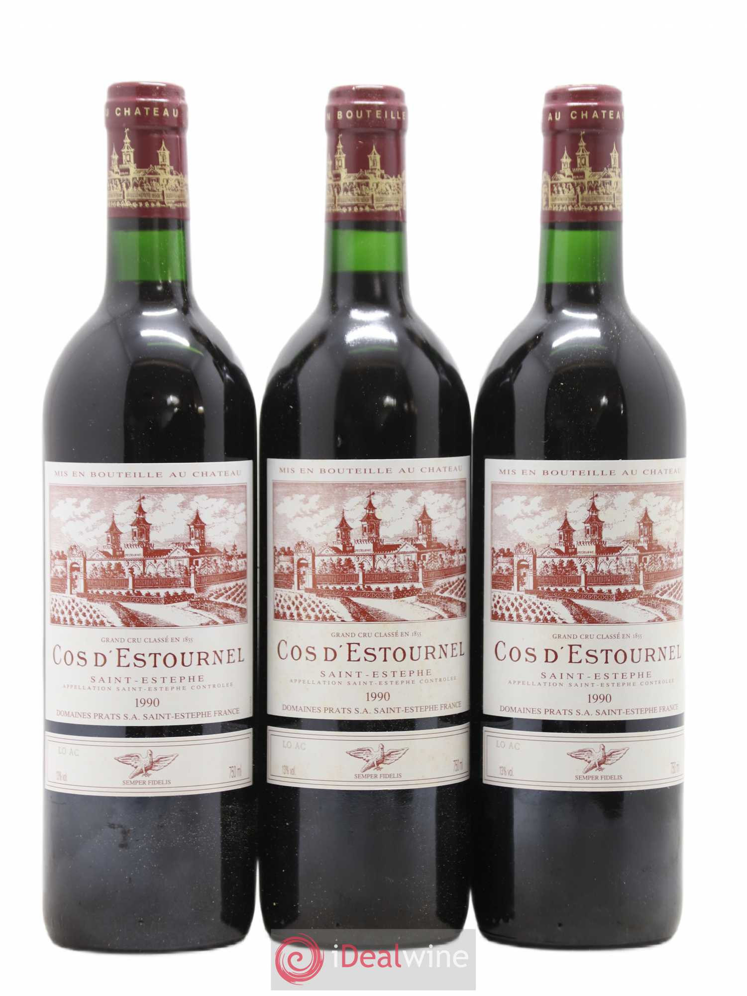 Cos d'Estournel 2ème Grand Cru Classé 1990 - Lot de 12 bouteilles - 3
