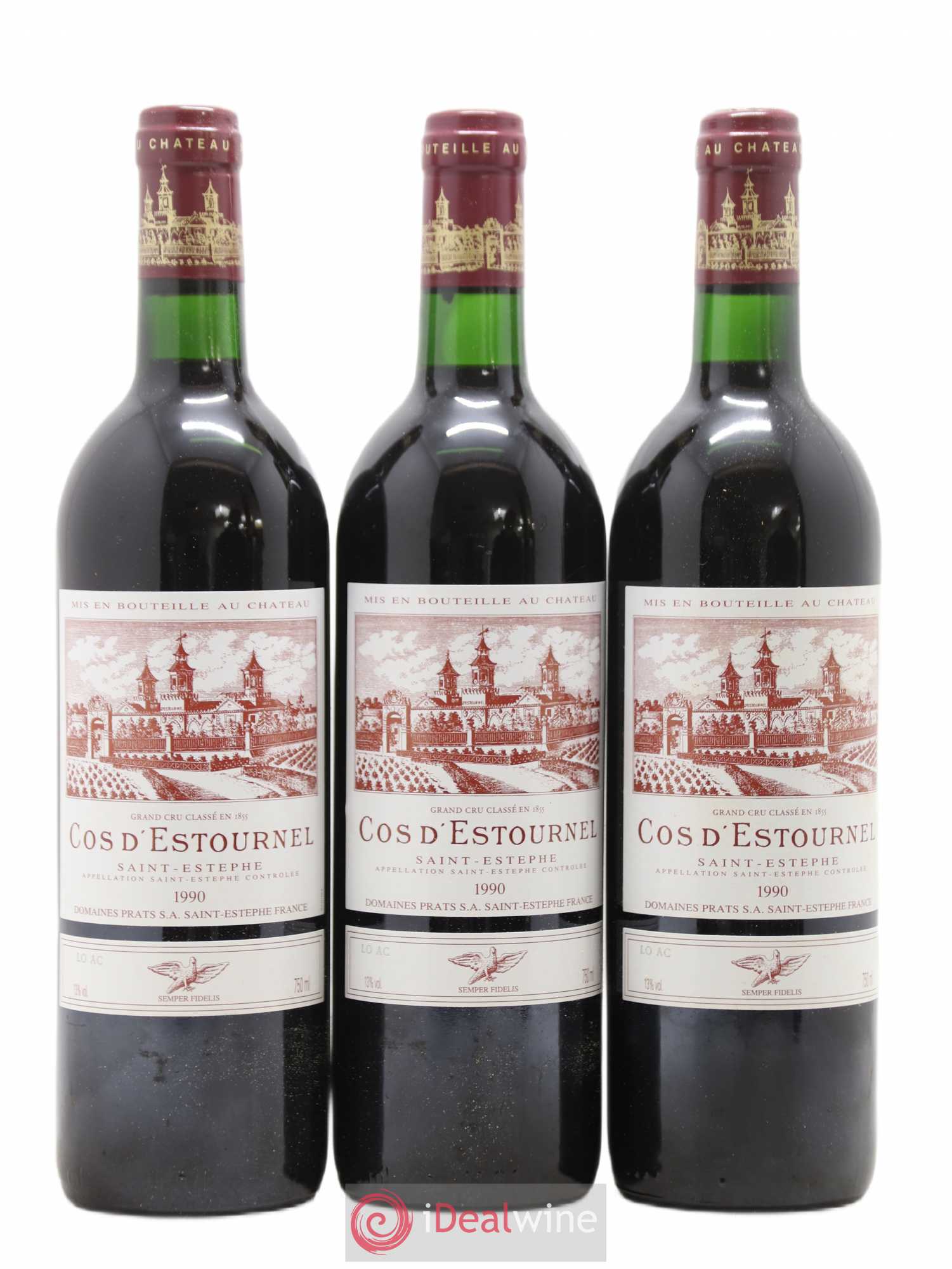 Cos d'Estournel 2ème Grand Cru Classé 1990 - Lot de 12 bouteilles - 4