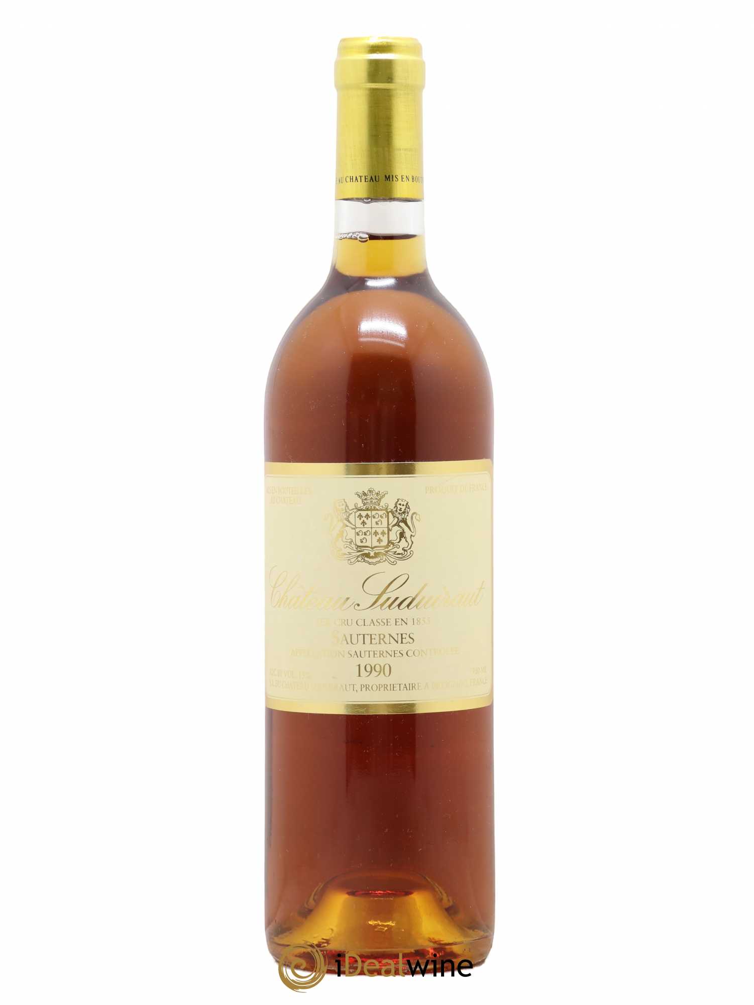 Château Suduiraut 1er Grand Cru Classé 1990 - Lot de 1 bouteille - 0