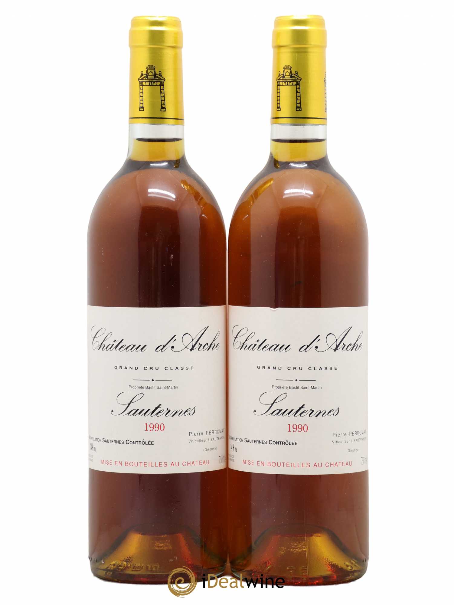 Château d' Arche 2ème Grand Cru Classé 1990 - Lotto di 2 bottiglie - 0