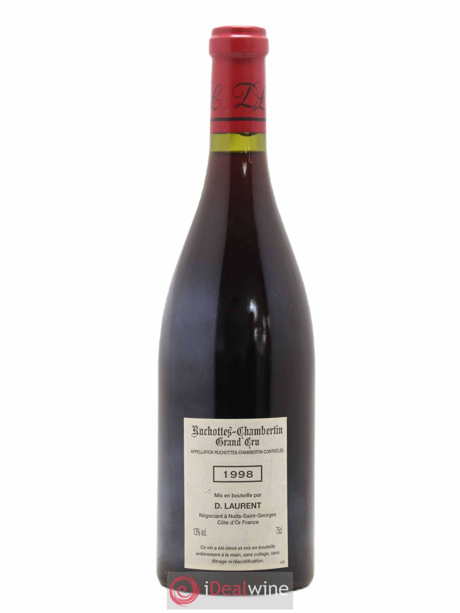 Ruchottes-Chambertin Grand Cru Dominique Laurent 1998 - Lot de 1 bouteille - 1
