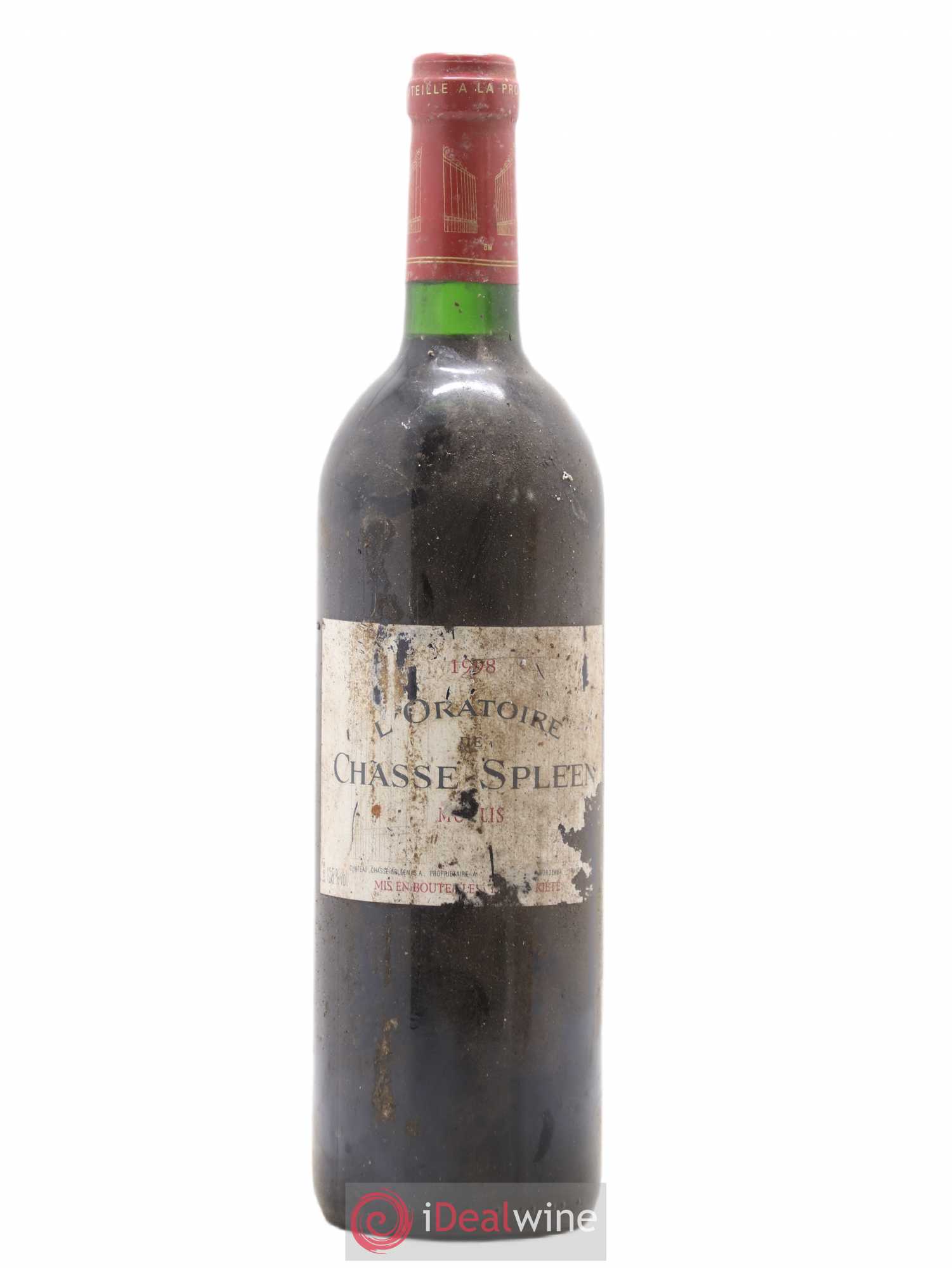 Oratoire de Chasse Spleen Second Vin 1998 - Lot de 1 bouteille - 0