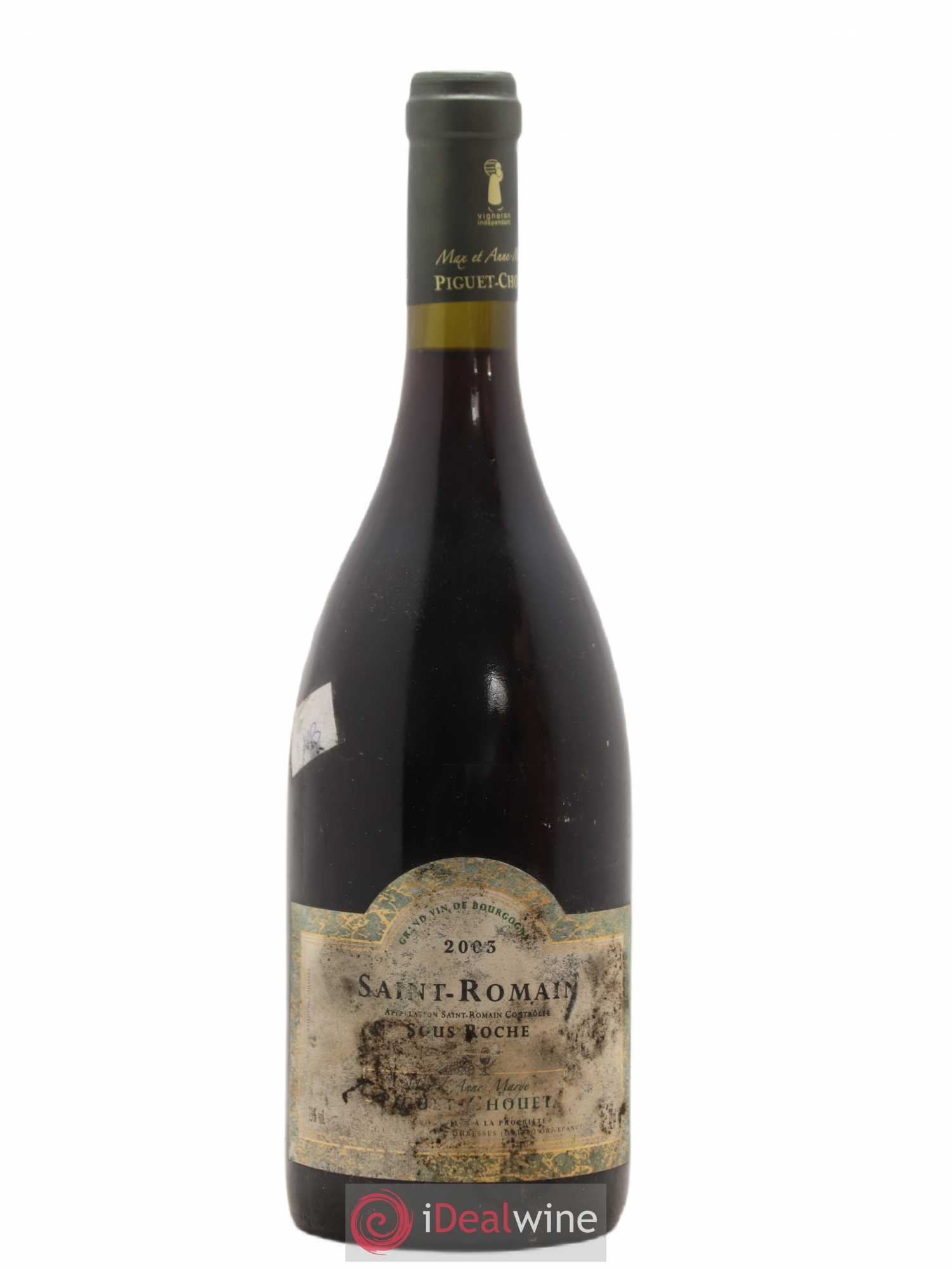 Saint-Romain Sous Roche Piguet Chouet 2003 - Lot de 1 bouteille - 0