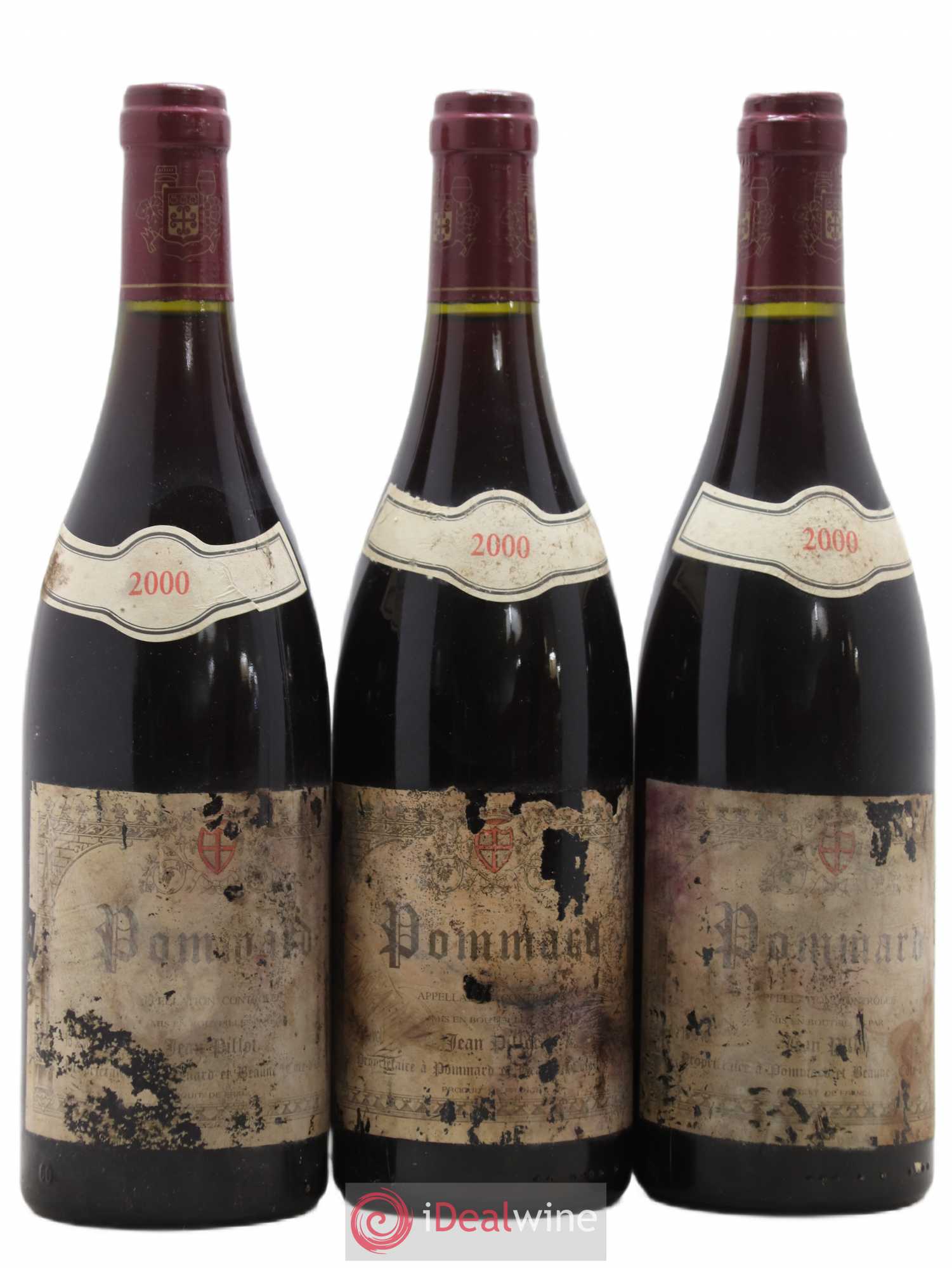 Pommard Jean Pillot 2000 - Posten von 3 Flaschen - 0