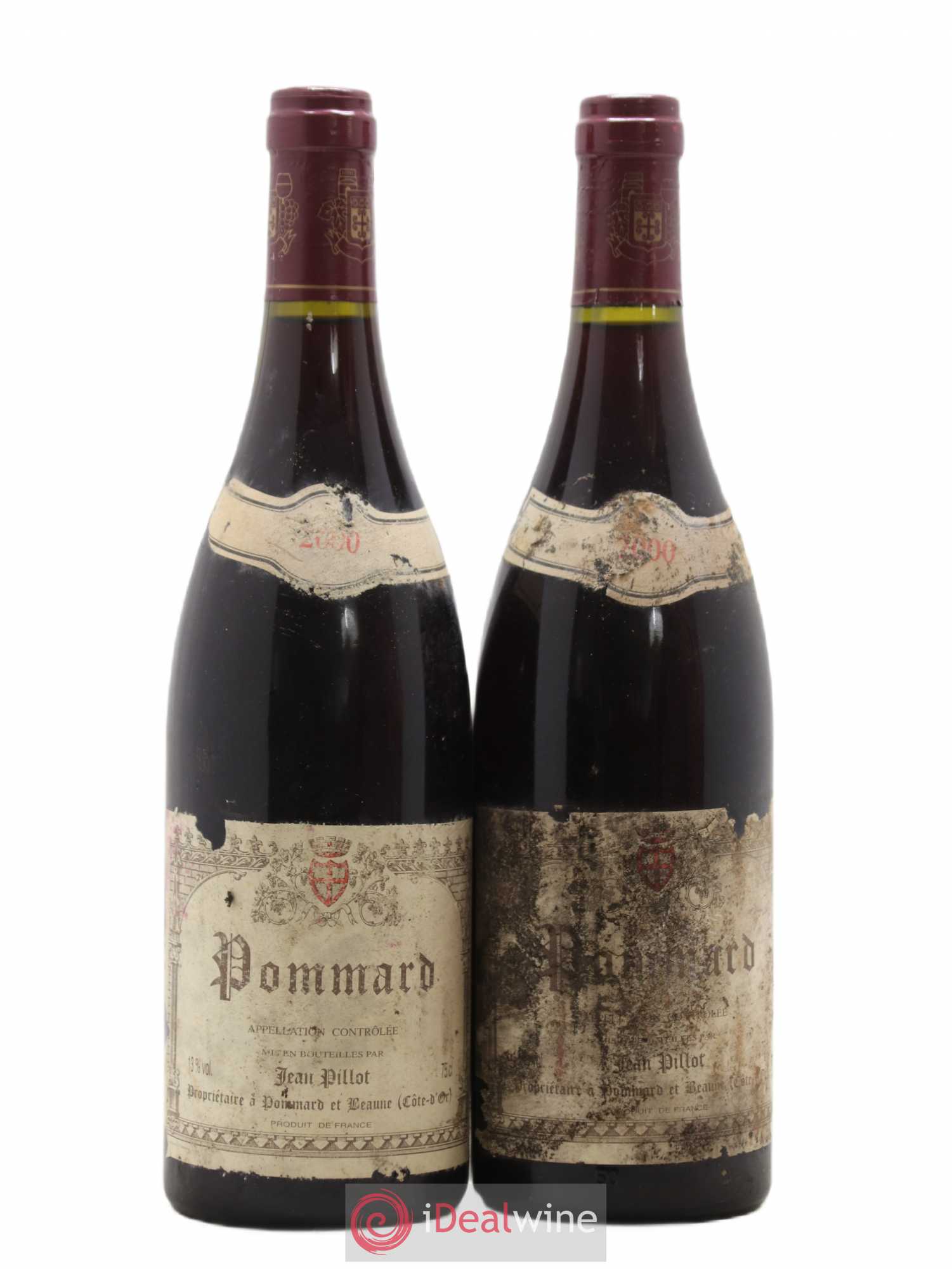 Pommard Jean Pillot 2000 - Posten von 2 Flaschen - 0