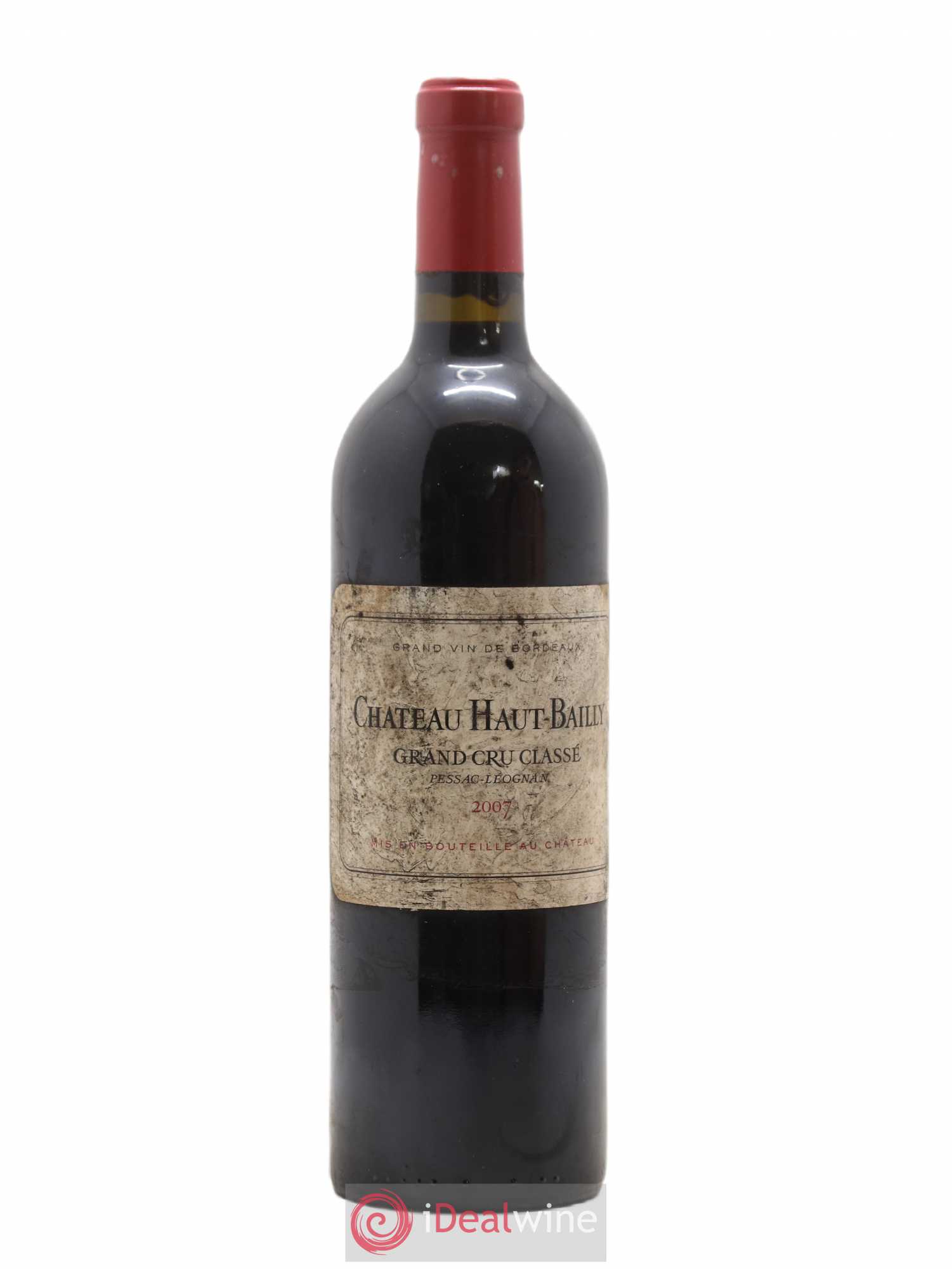 Château Haut-Bailly Cru Classé de Graves 2007 - Lot de 1 bouteille - 0