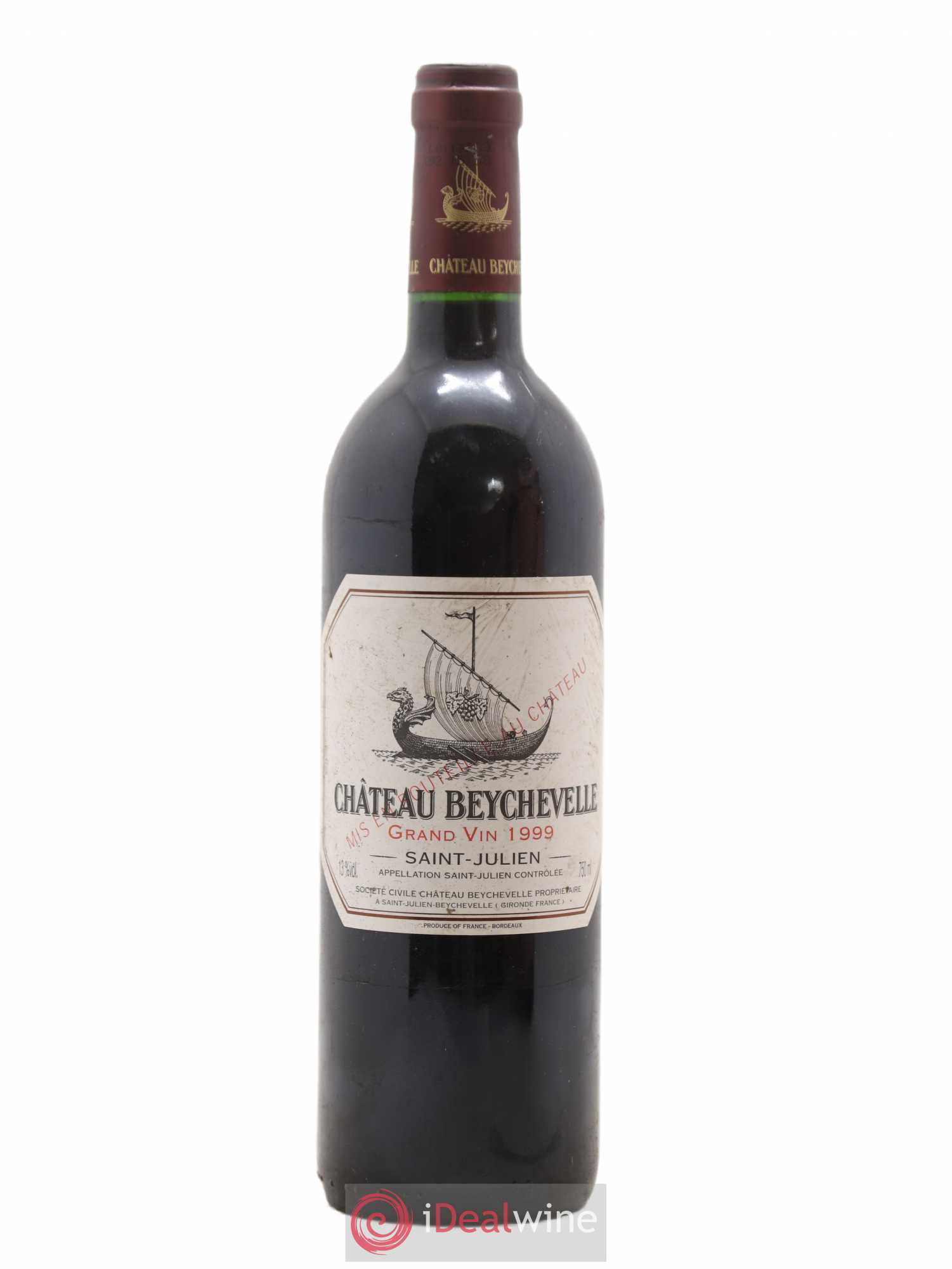 Château Beychevelle 4ème Grand Cru Classé 1999 - Lot de 1 bouteille - 0