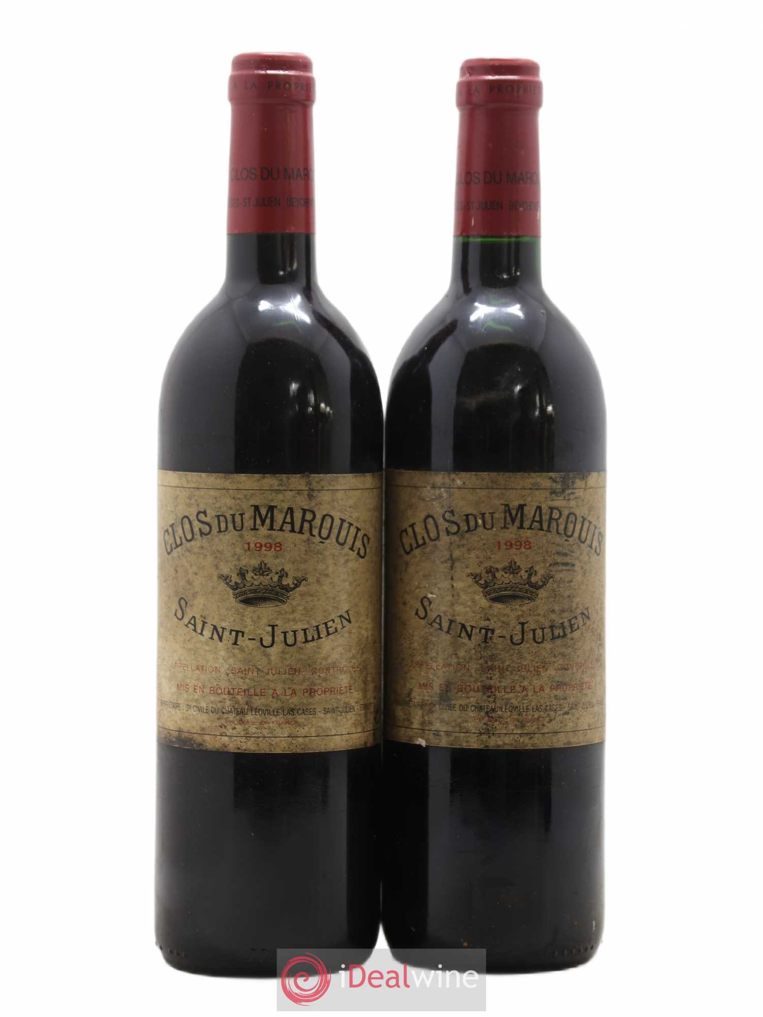 Clos du Marquis 1998 - Lot de 2 bouteilles - 0
