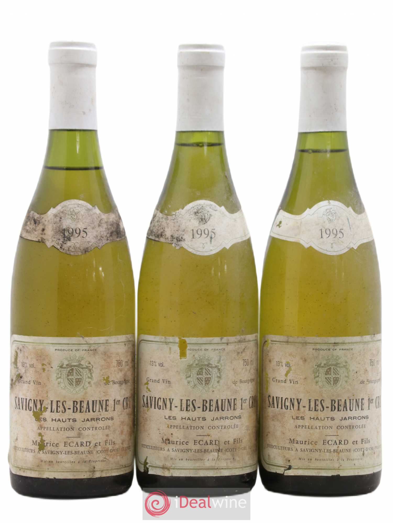 Savigny-lès-Beaune 1er Cru Les Hauts Jarrons M Ecart 1995 - Lotto di 3 bottiglie - 0
