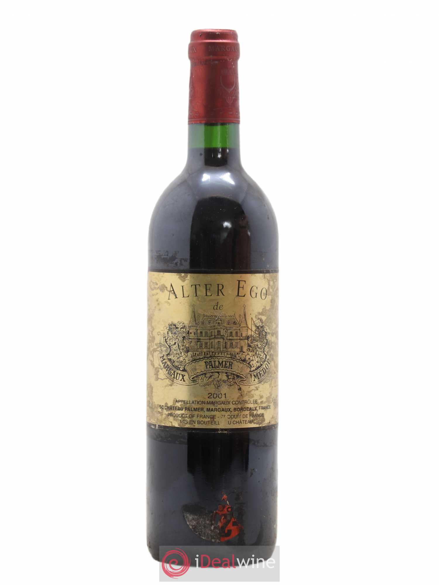 Alter Ego de Palmer Second Vin 2001 - Lot de 1 bouteille - 0