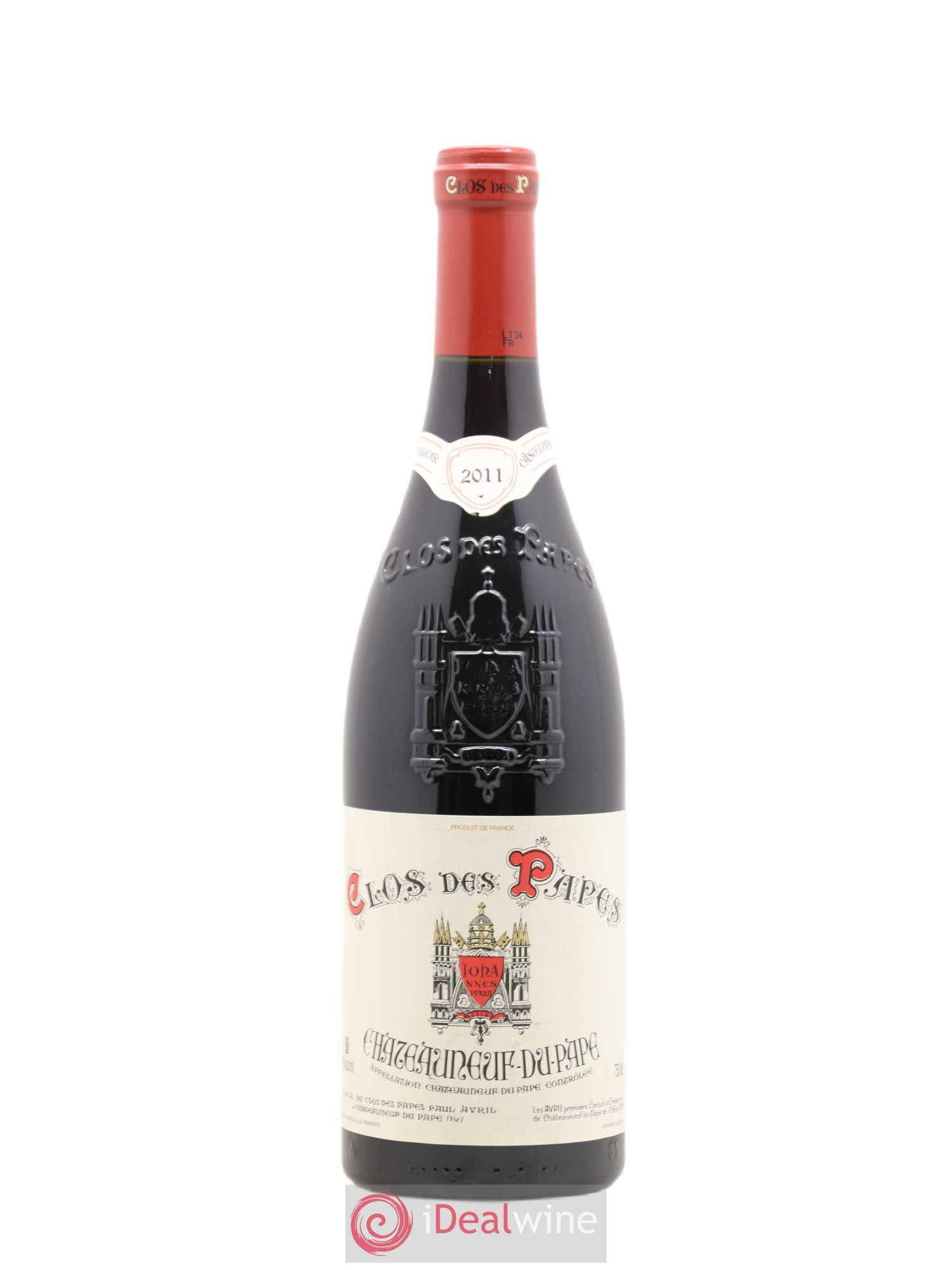 Châteauneuf-du-Pape Clos des Papes - Paul Avril 2011 - Lot de 1 bouteille - 0