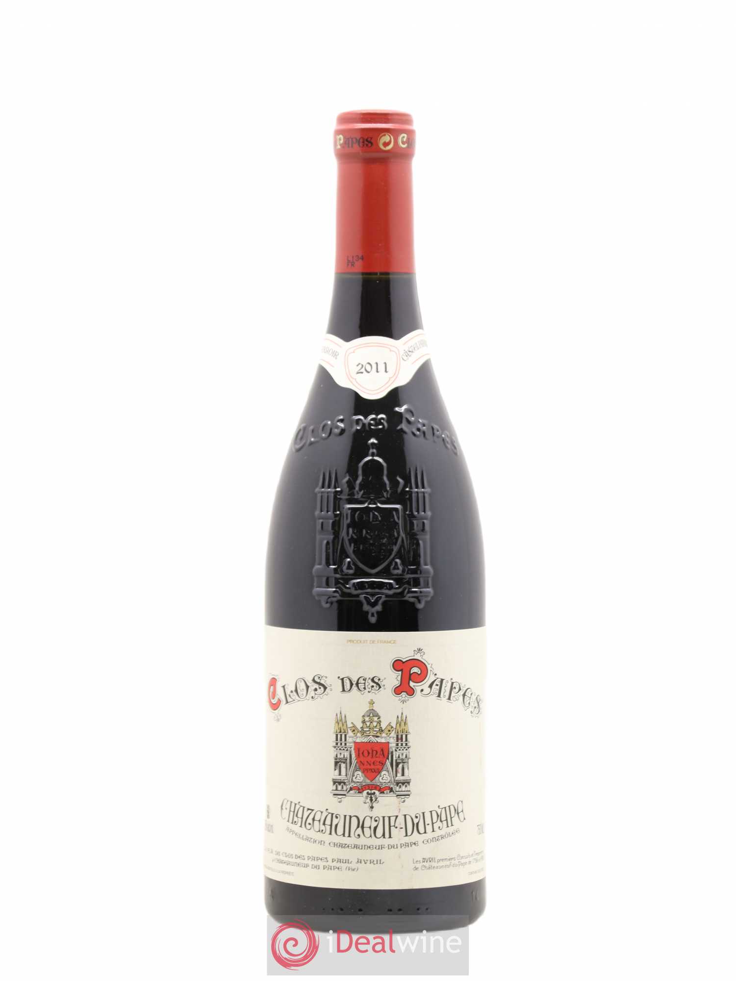 Châteauneuf-du-Pape Clos des Papes - Paul Avril 2011 - Lot de 1 bouteille - 0