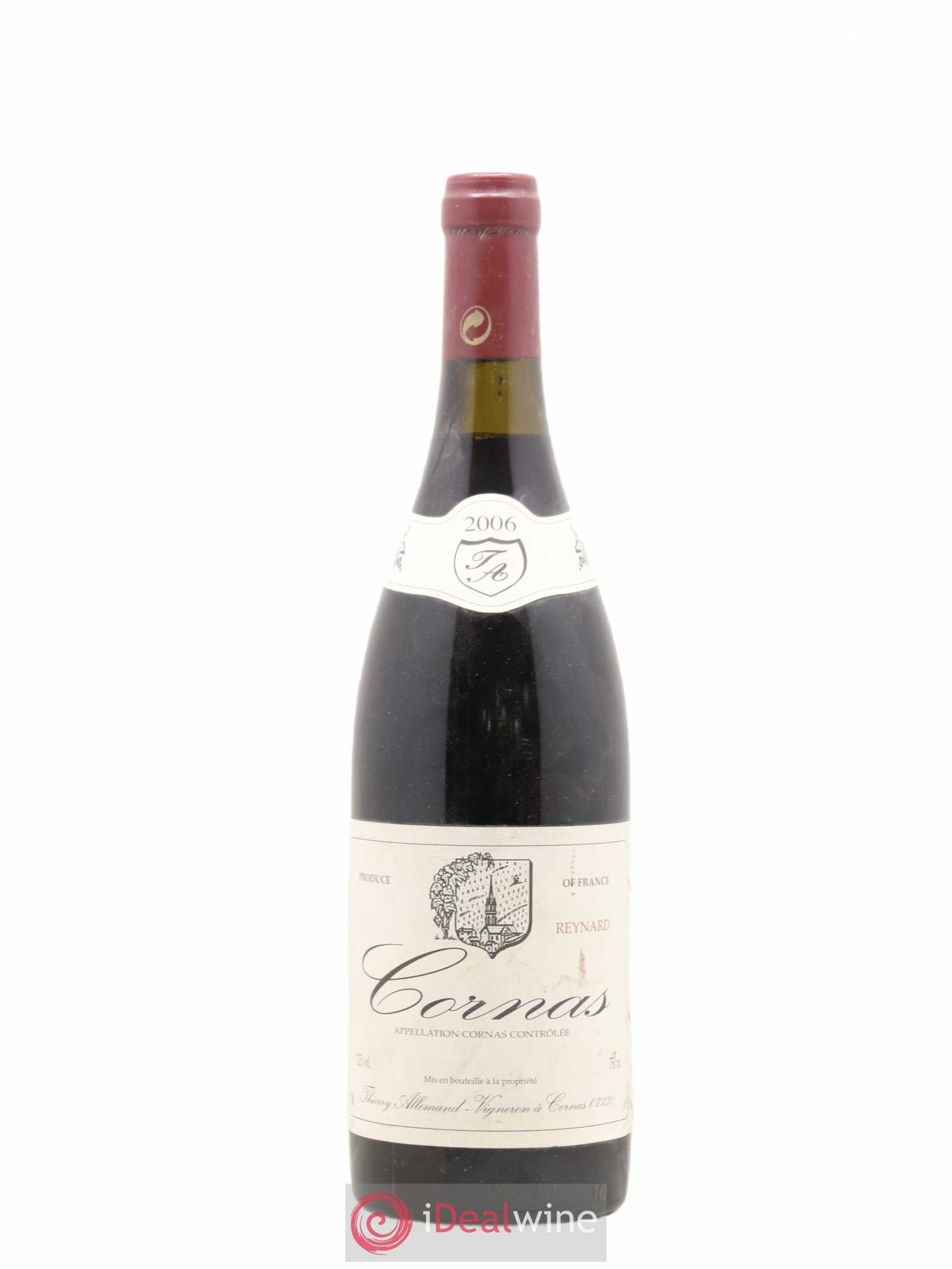 Cornas Reynard Thierry Allemand 2006 - Lot de 1 bouteille - 0