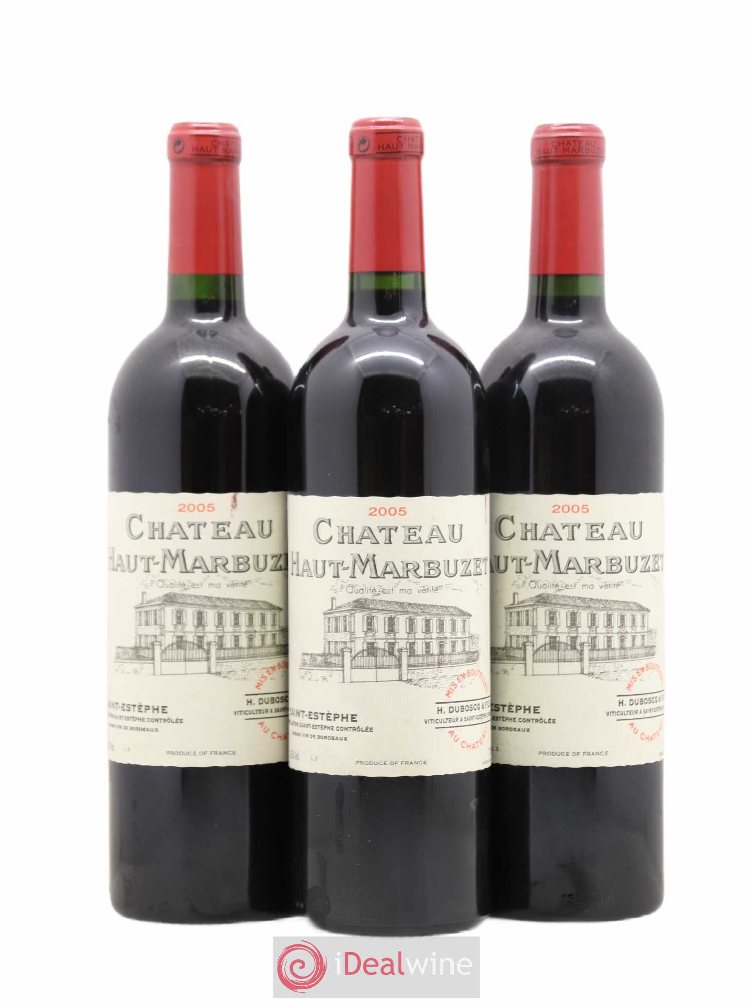 Château Haut Marbuzet 2005 - Lot de 12 bouteilles - 2