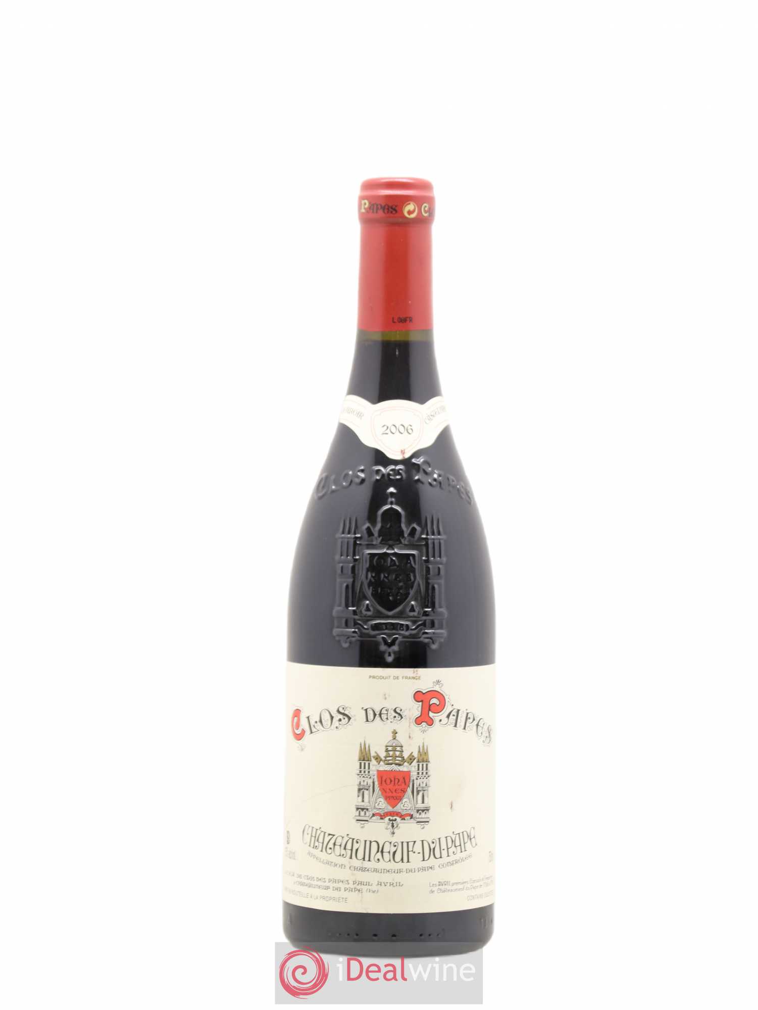 Châteauneuf-du-Pape Clos des Papes - Paul Avril 2006 - Lot de 1 bouteille - 0