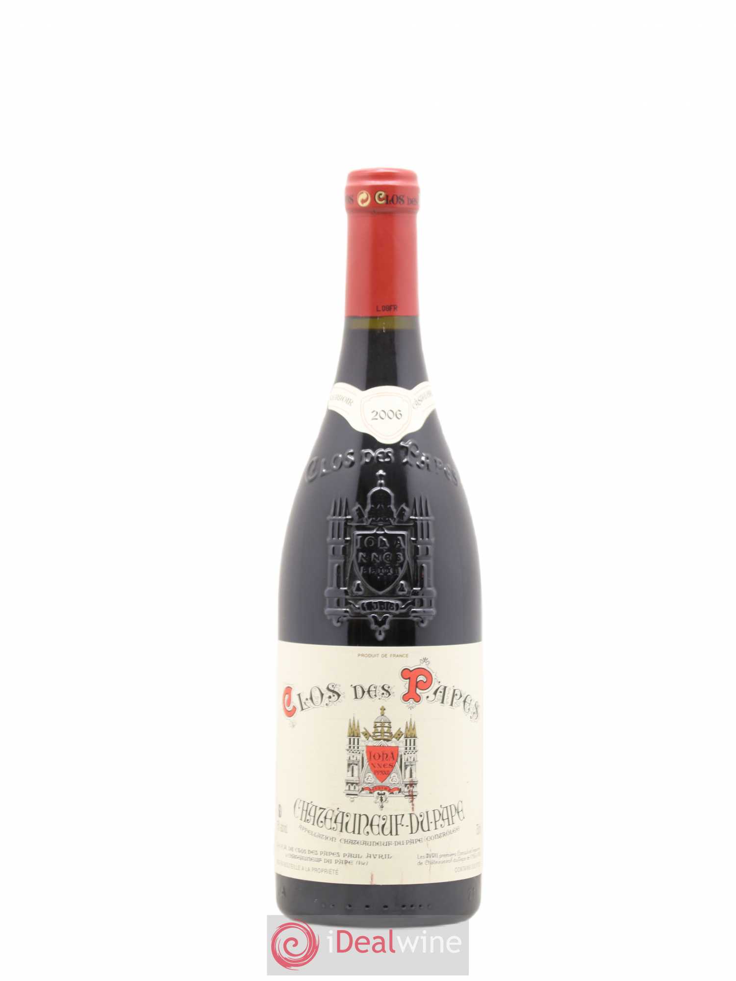 Châteauneuf-du-Pape Clos des Papes - Paul Avril 2006 - Lot de 1 bouteille - 0