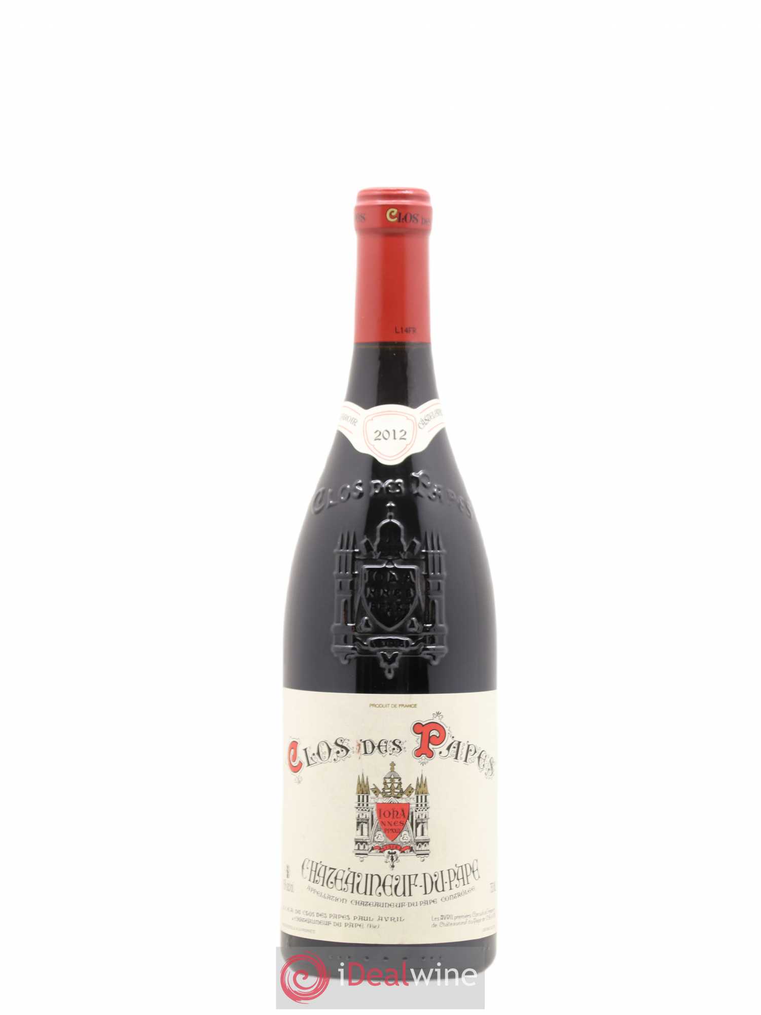 Châteauneuf-du-Pape Clos des Papes - Paul Avril 2012 - Lot de 1 bouteille - 0