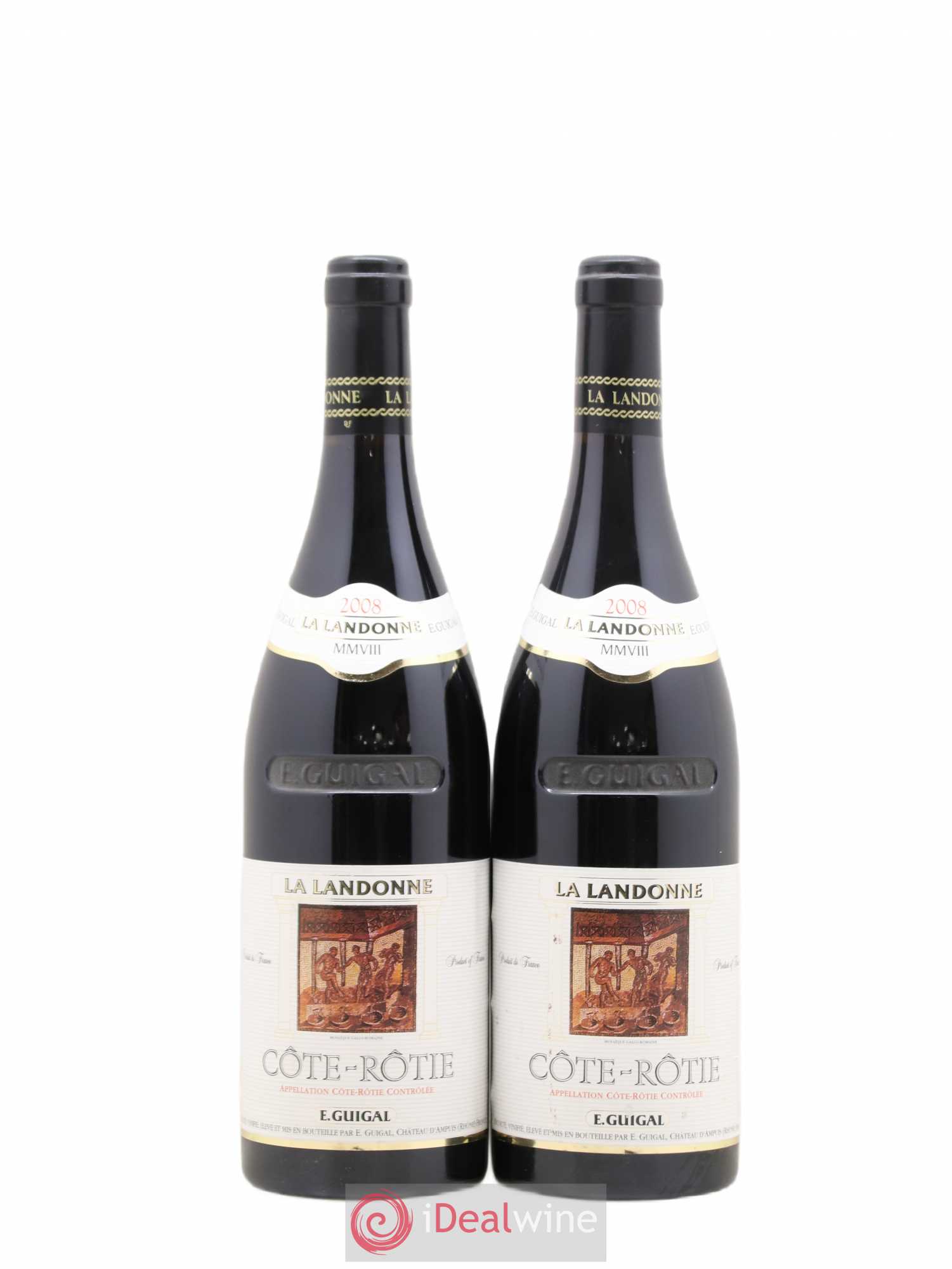Côte-Rôtie La Landonne Guigal 2008 - Lot de 2 bouteilles - 0