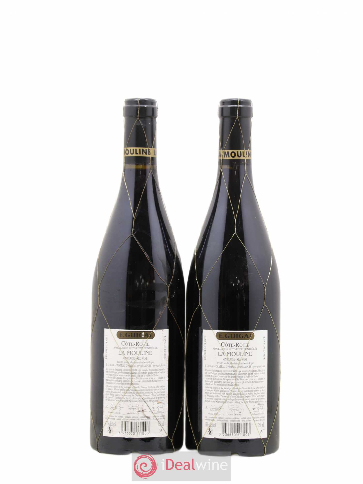 Côte-Rôtie La Mouline Guigal 2008 - Lot de 2 bouteilles - 1