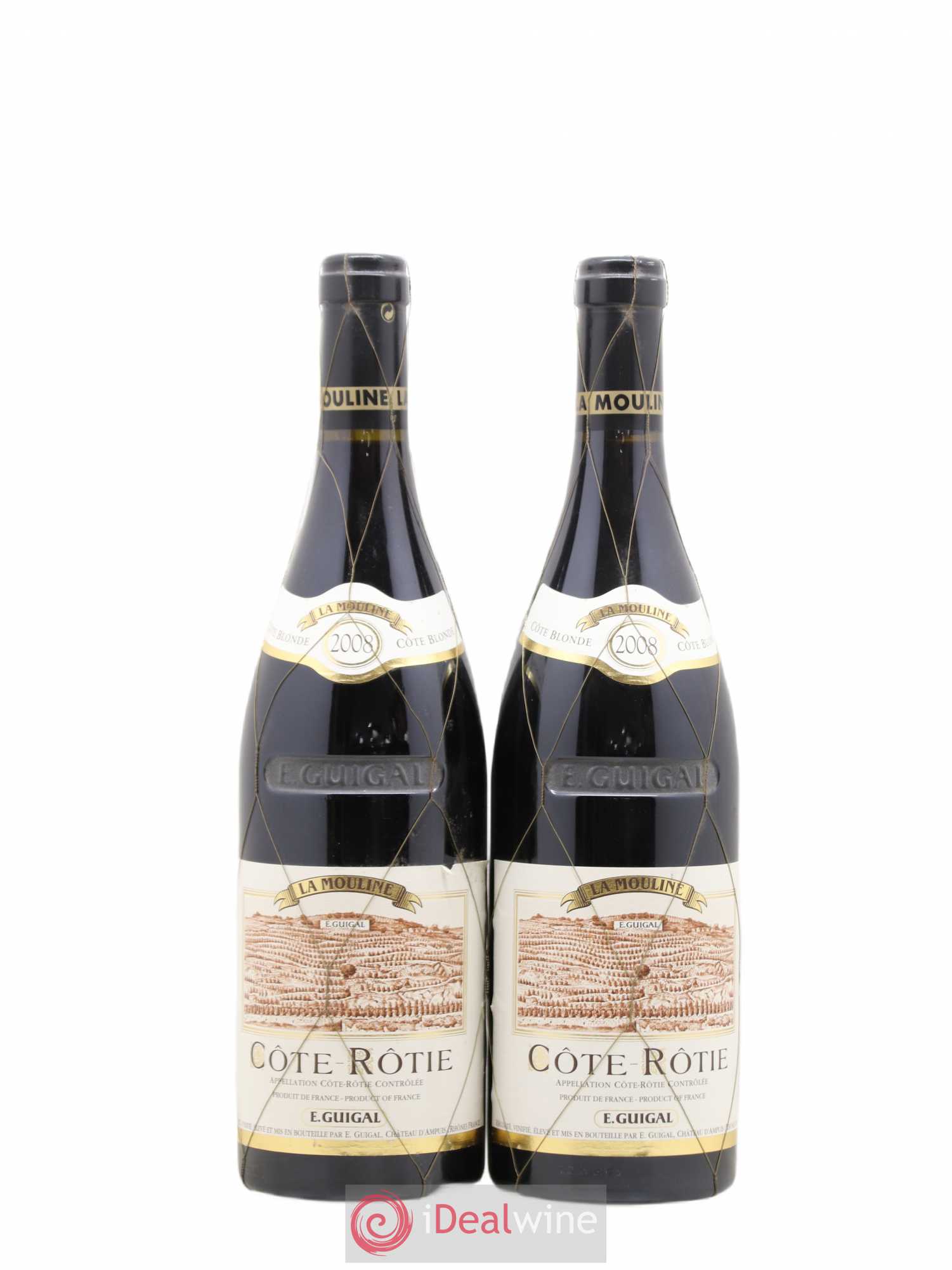Côte-Rôtie La Mouline Guigal 2008 - Lot de 2 bouteilles - 0