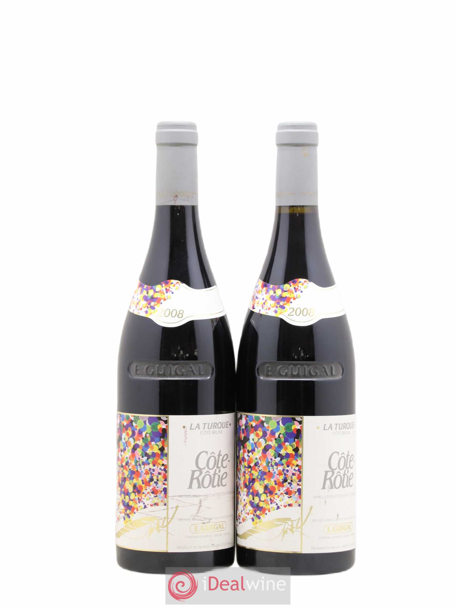 Côte-Rôtie La Turque Guigal 2008 - Lot de 2 bouteilles - 0