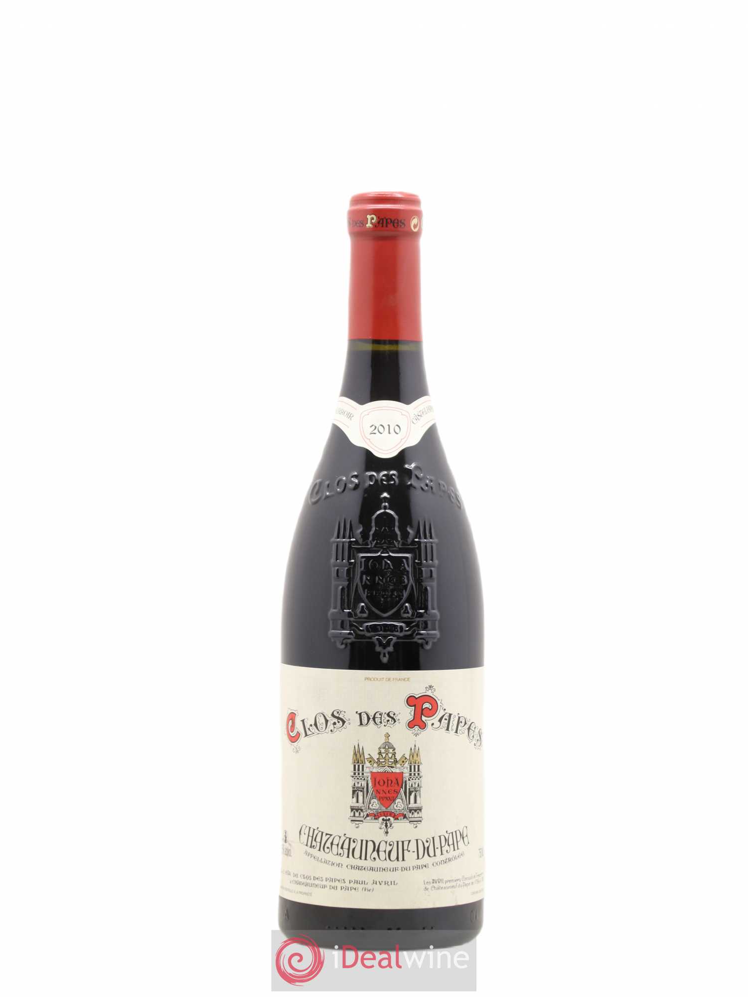 Châteauneuf-du-Pape Clos des Papes - Paul Avril 2010 - Lot de 1 bouteille - 0